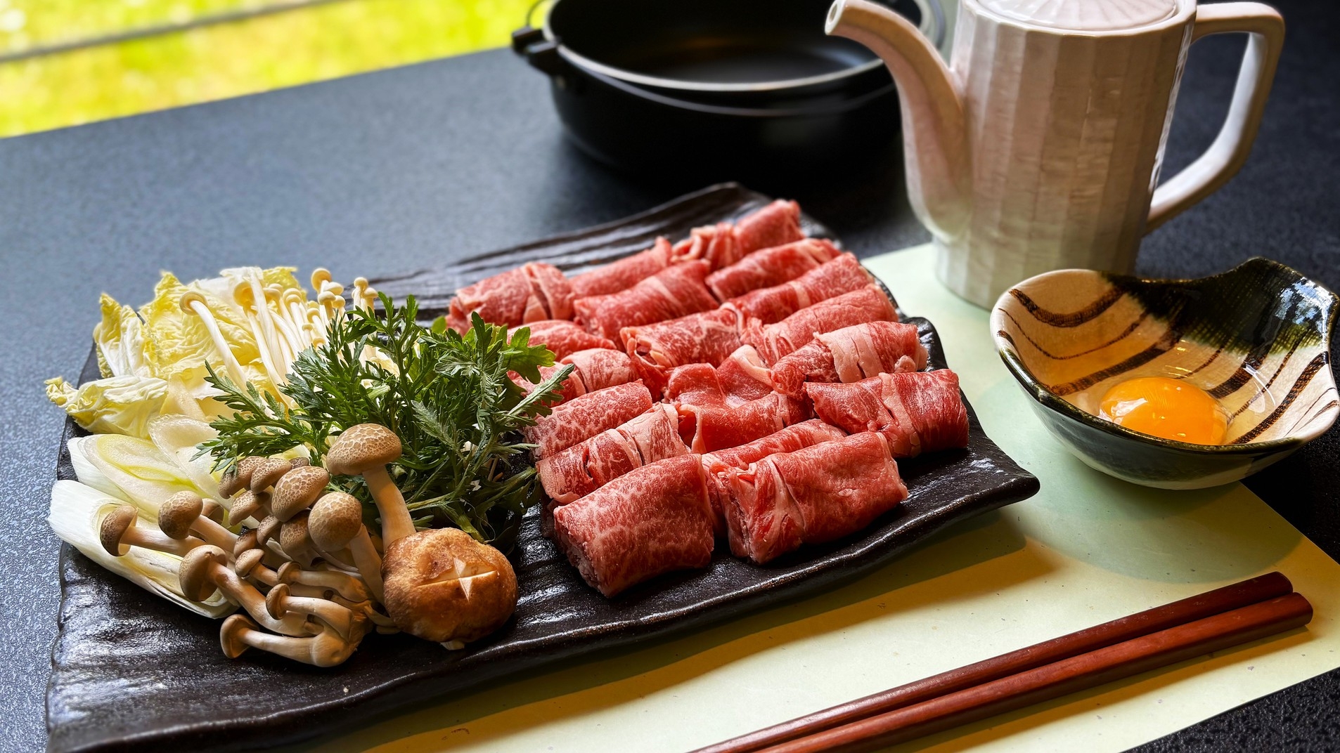 【道産和牛のすき焼き御膳】　1泊2食つき