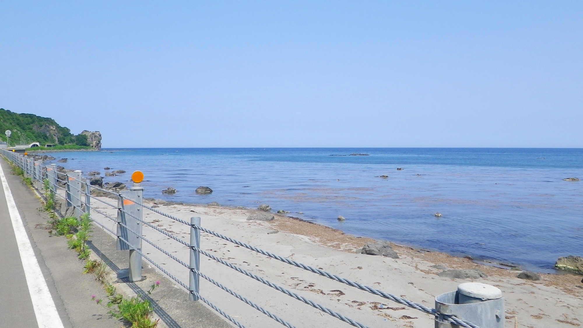 *【海辺の風景】当館の前に広がる大海原