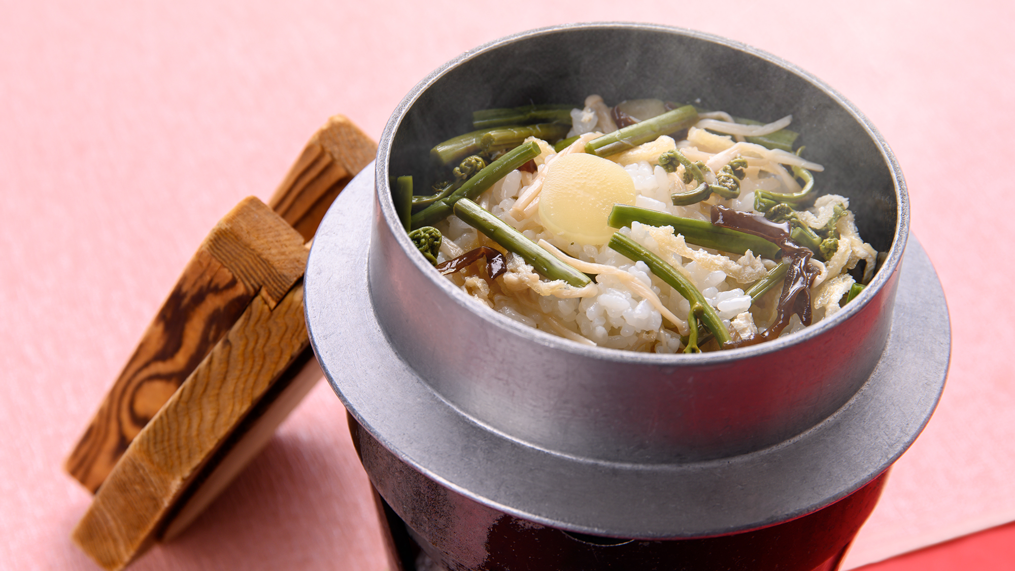 【春の会席】御飯物（一例）