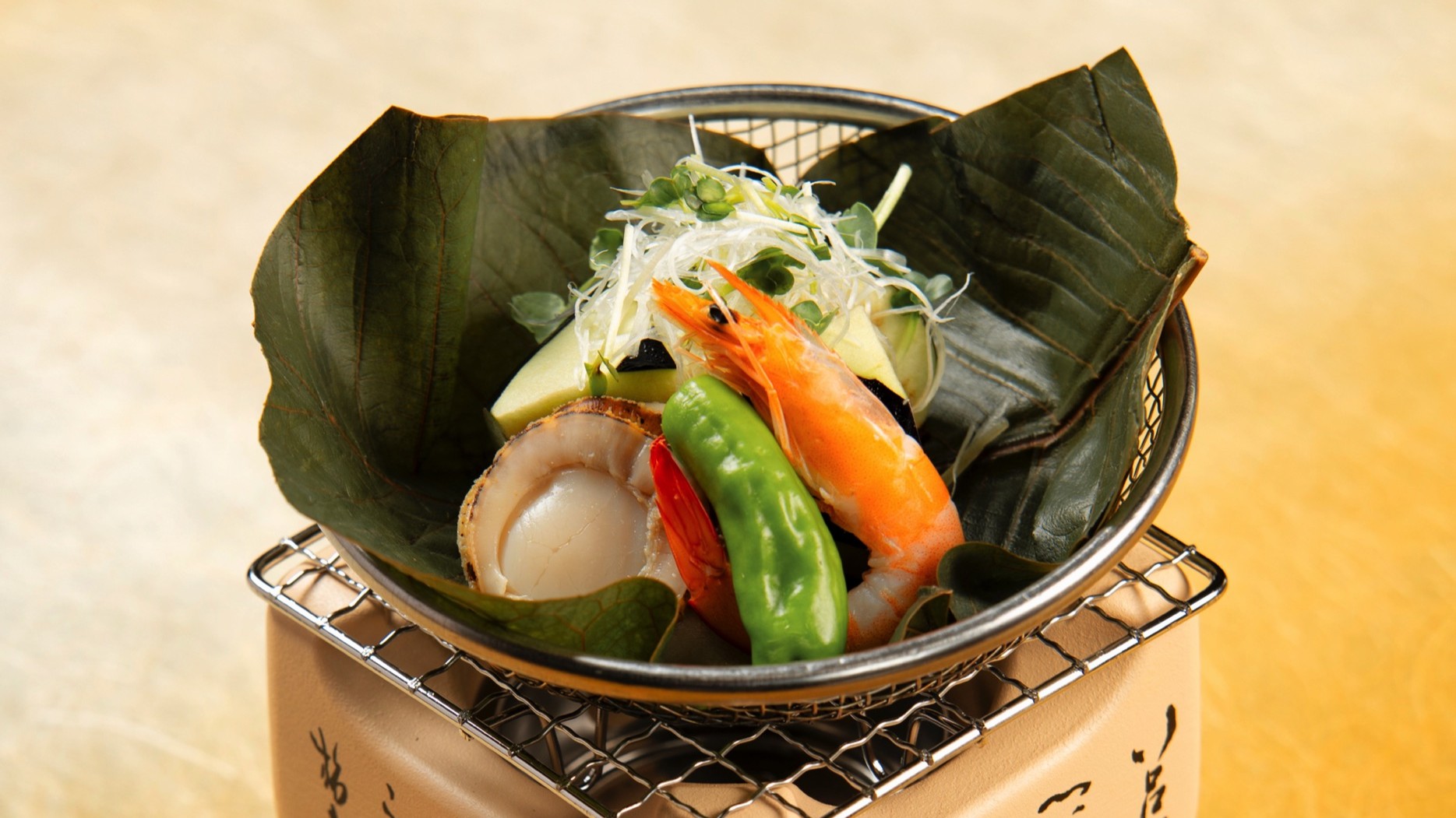 *【秋の夕食】台物/くるみ風味甘味噌仕立て朴葉焼きなど（変更になる場合があります）