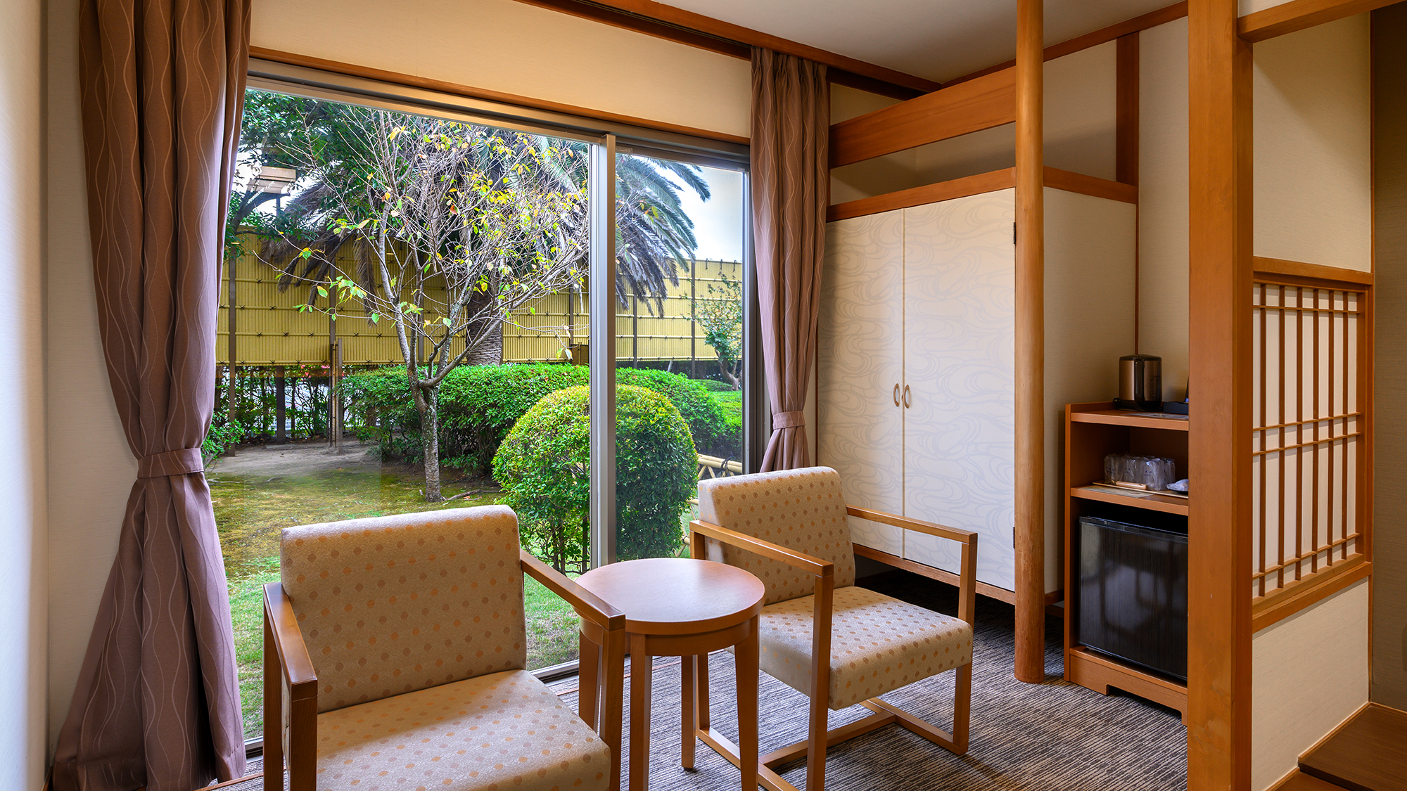 半露天風呂付・和洋室