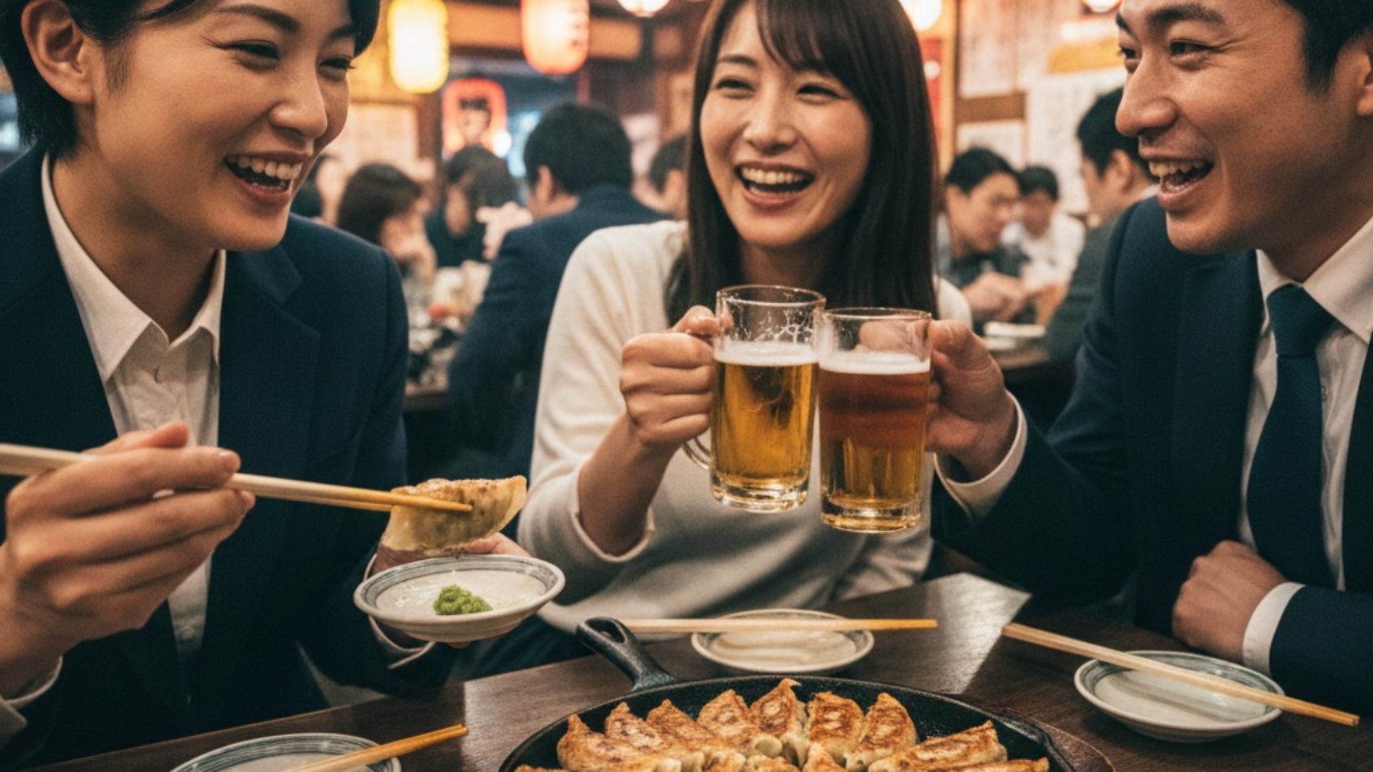 博多で愛される博多餃子、ぜひ！※イメージ