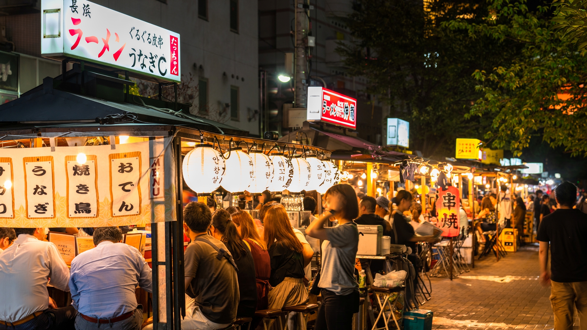 【当館から徒歩で約15分】中洲屋台