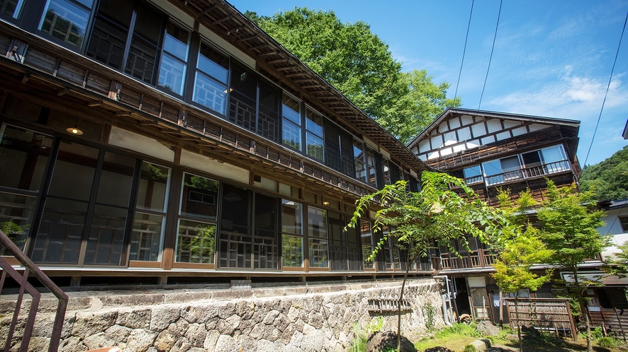 中庭からの風景