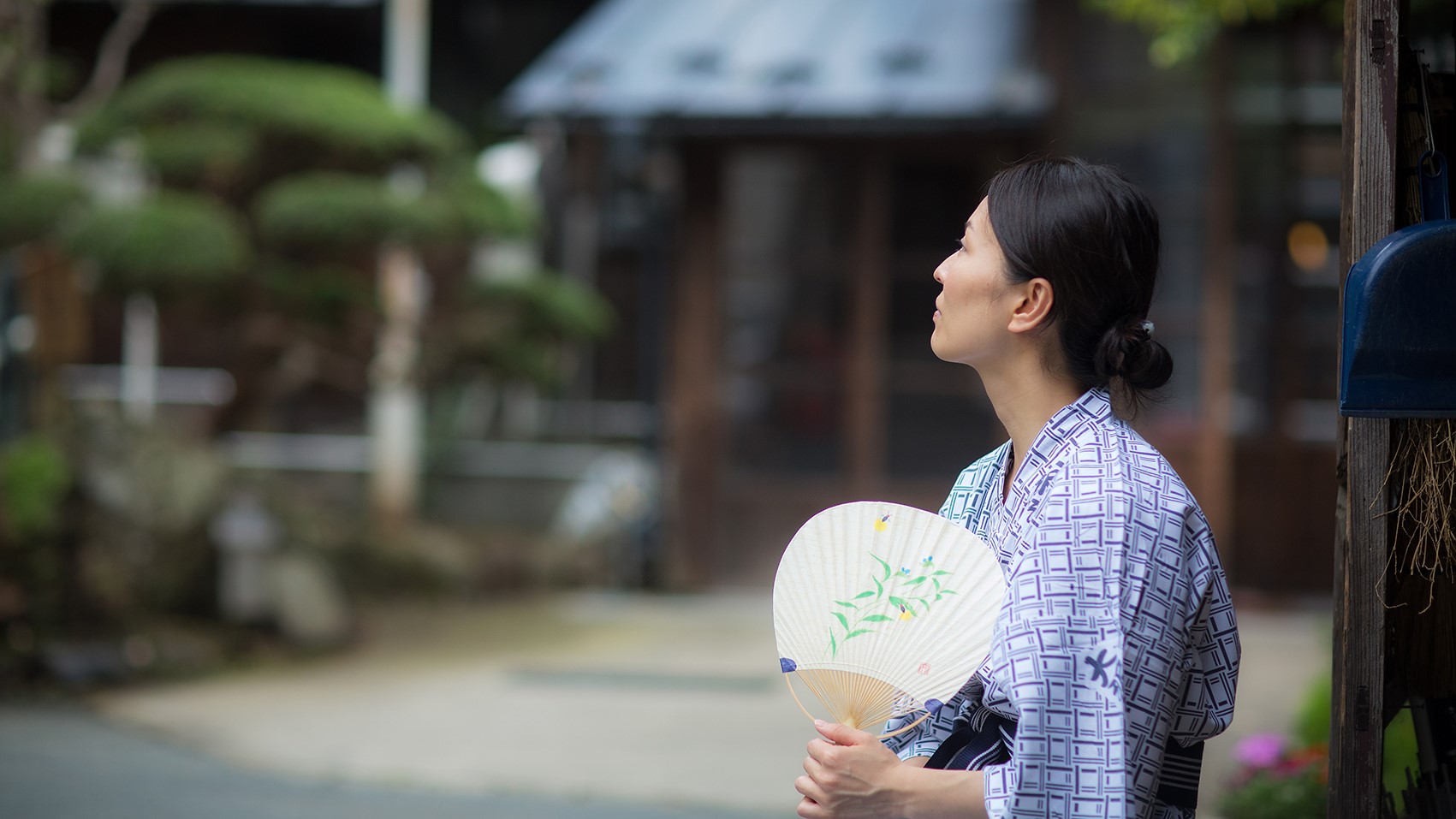 湯治屋の外風景