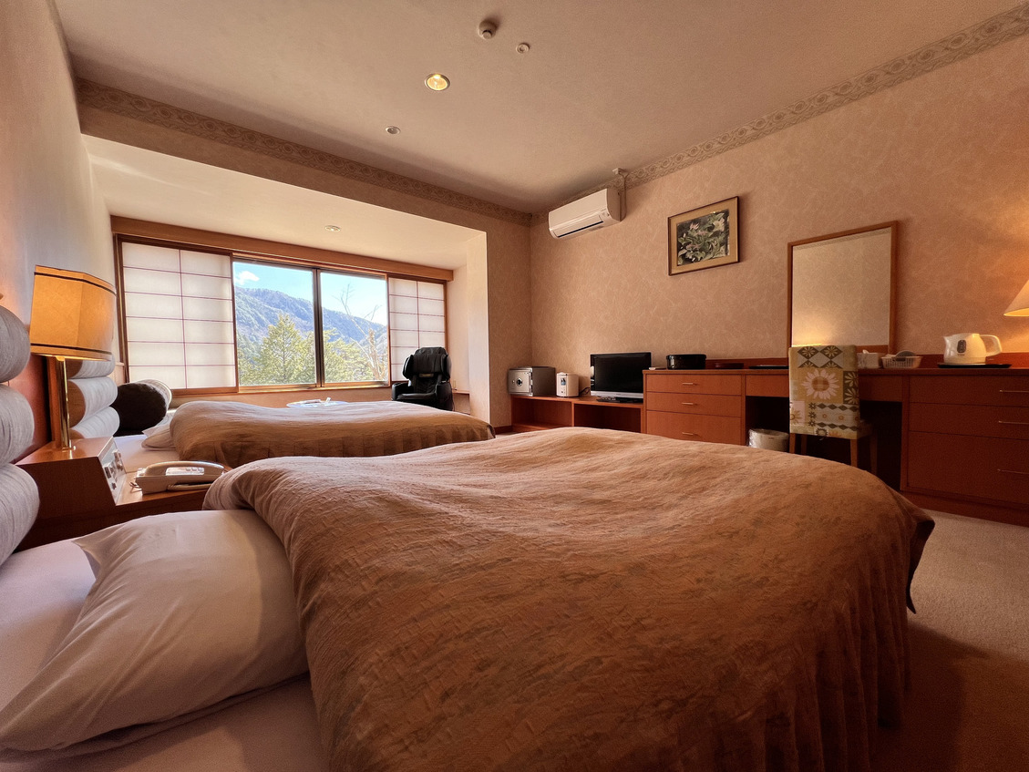 ★【1室限定マッサージチェア付洋室】セミダブルツイン