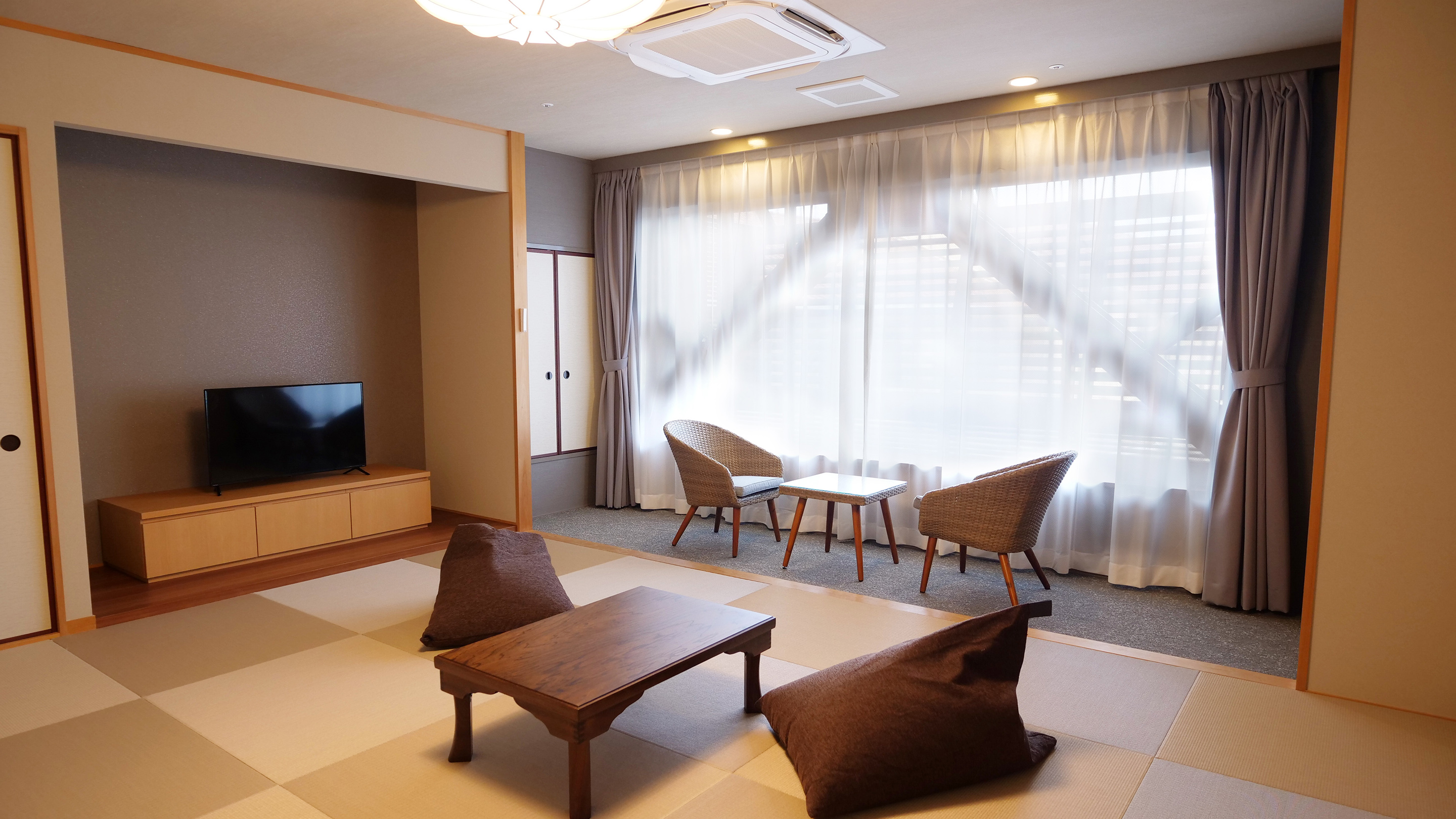 スタンダード和室 内風呂なし(眺望なし)　※客室の一例