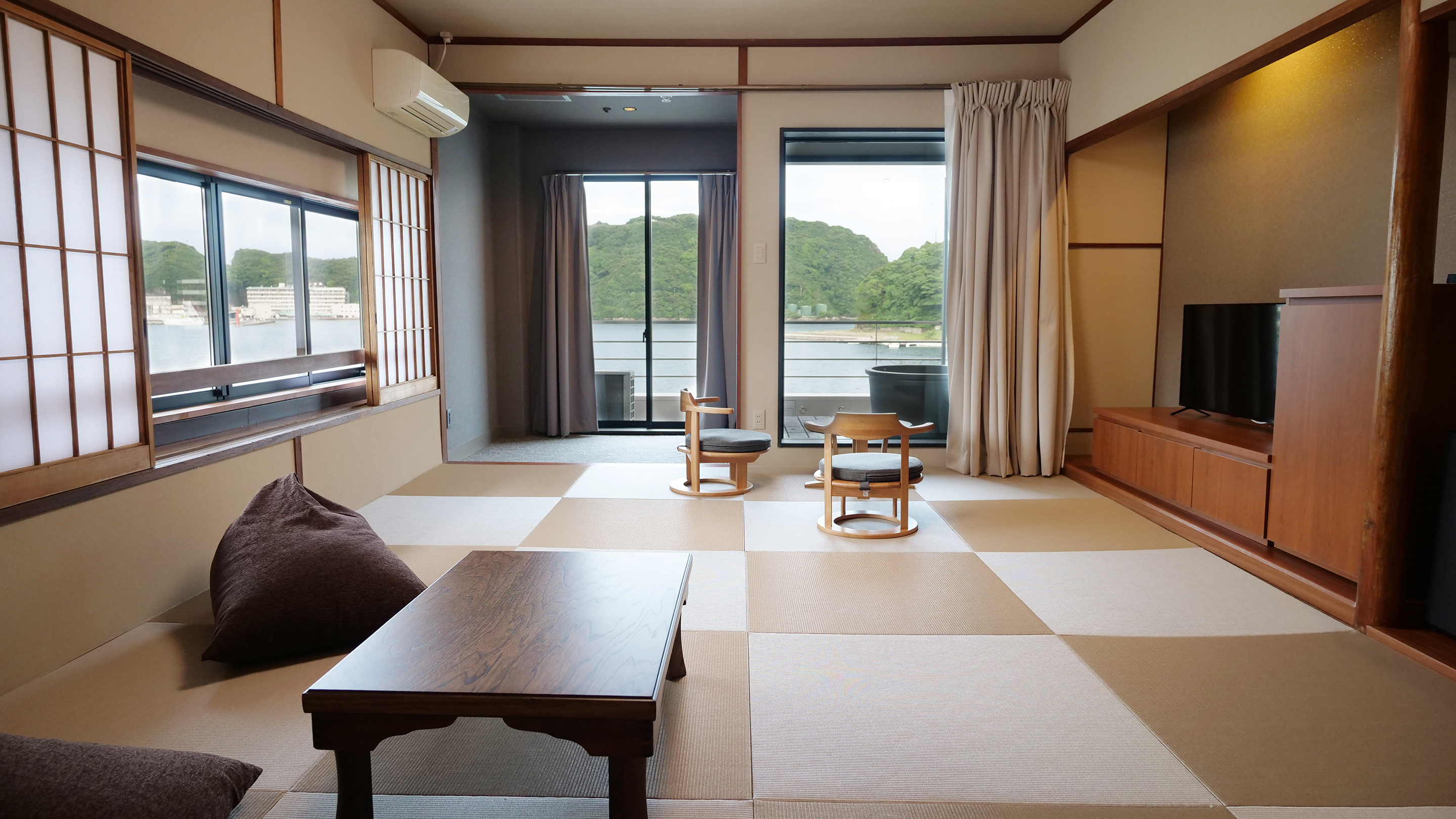 スタンダード露天風呂付和室 内風呂あり　※客室の一例