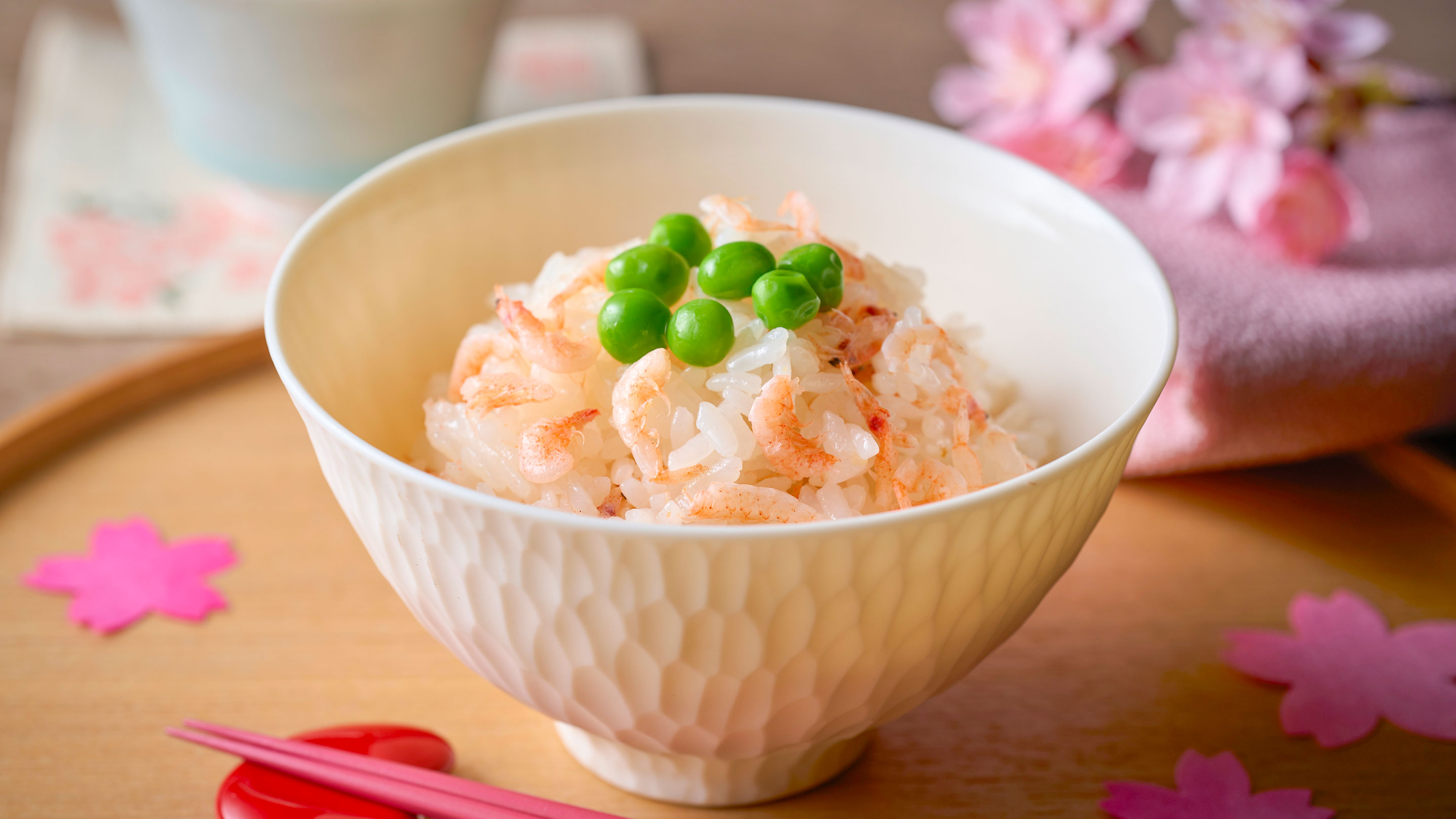 桜えびの炊きたてご飯（3/1～6/30）　※イメージ