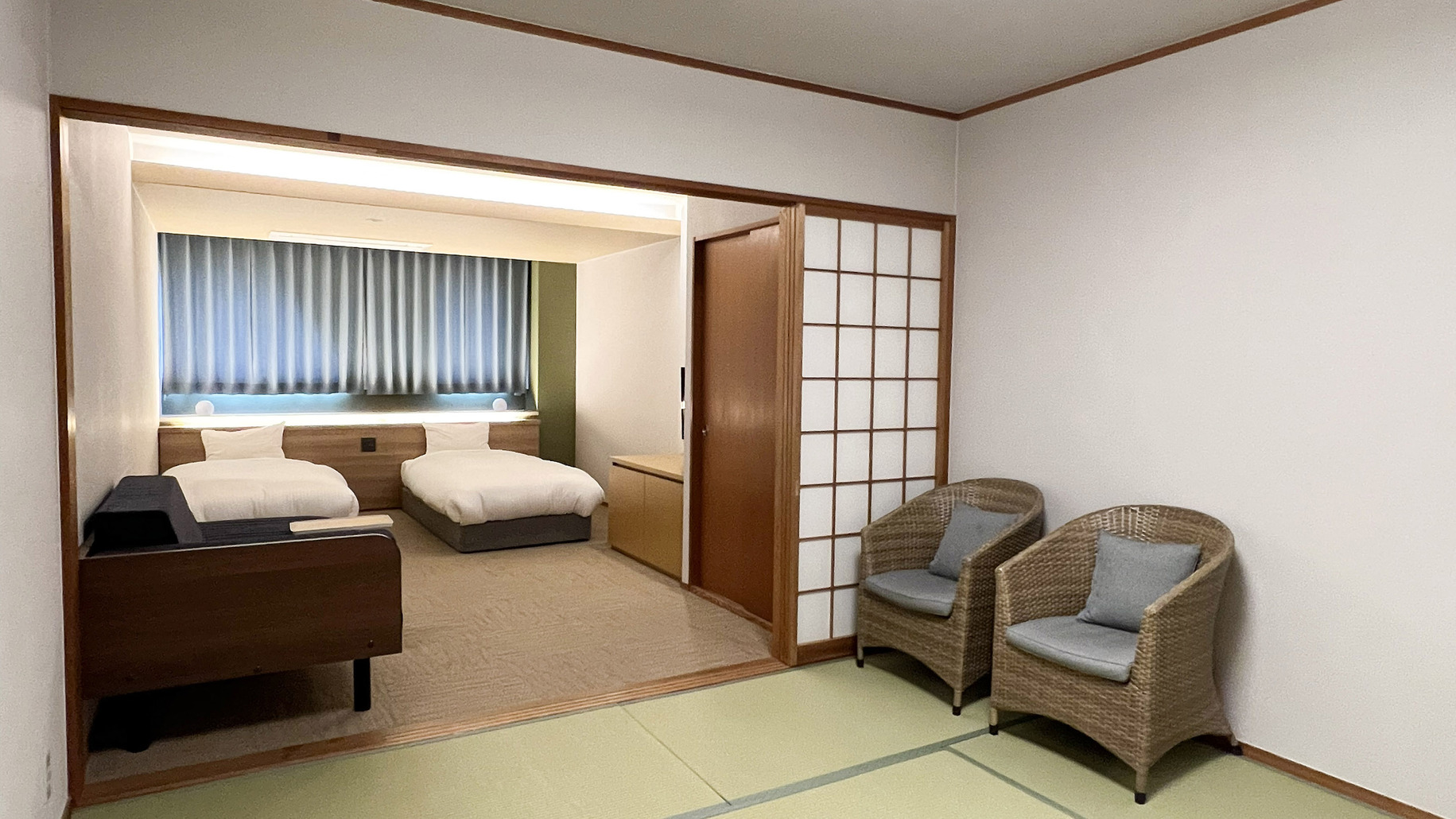 スーペリア和洋室ツイン 内風呂なし(眺望なし)