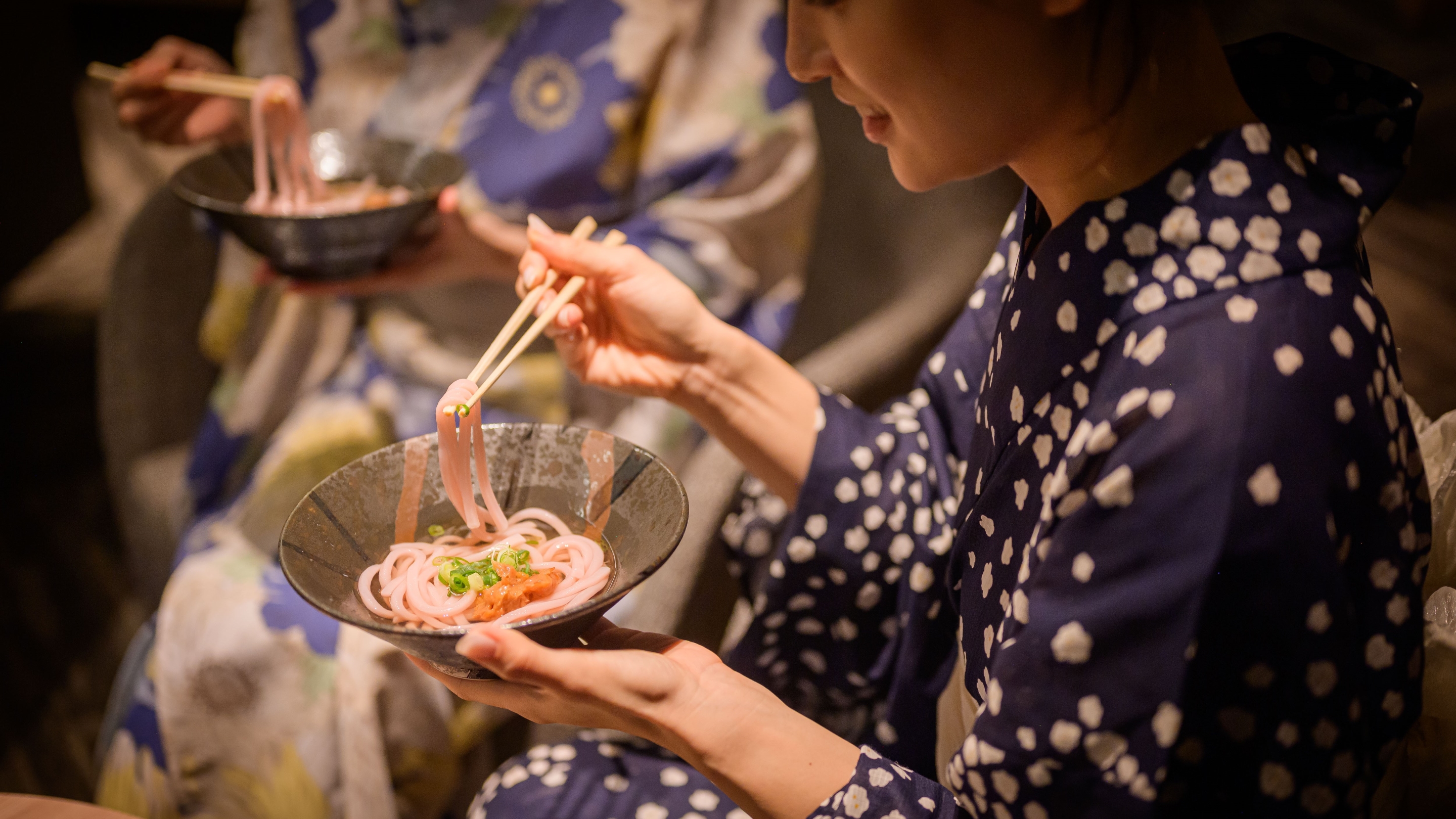 絶品お夜食（夜鳴き梅うどん）