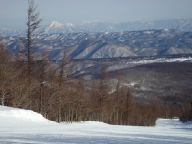 プロムナードコースからの磐梯山！