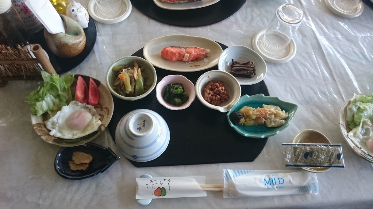 【朝食付】朝ごはんで元気チャージ