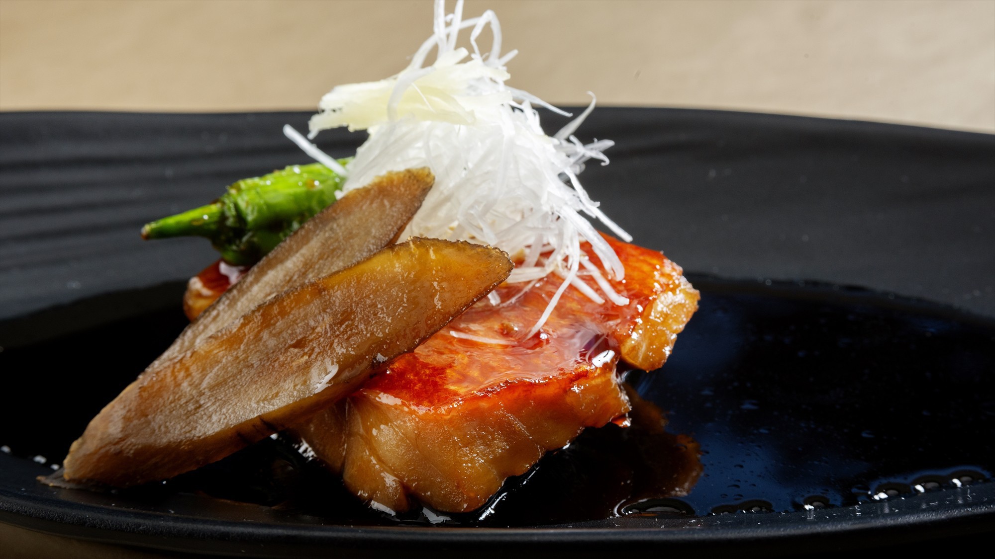 【ご夕食イメージ】旬彩 tsu･ba･ki　静岡産金目鯛の煮付け