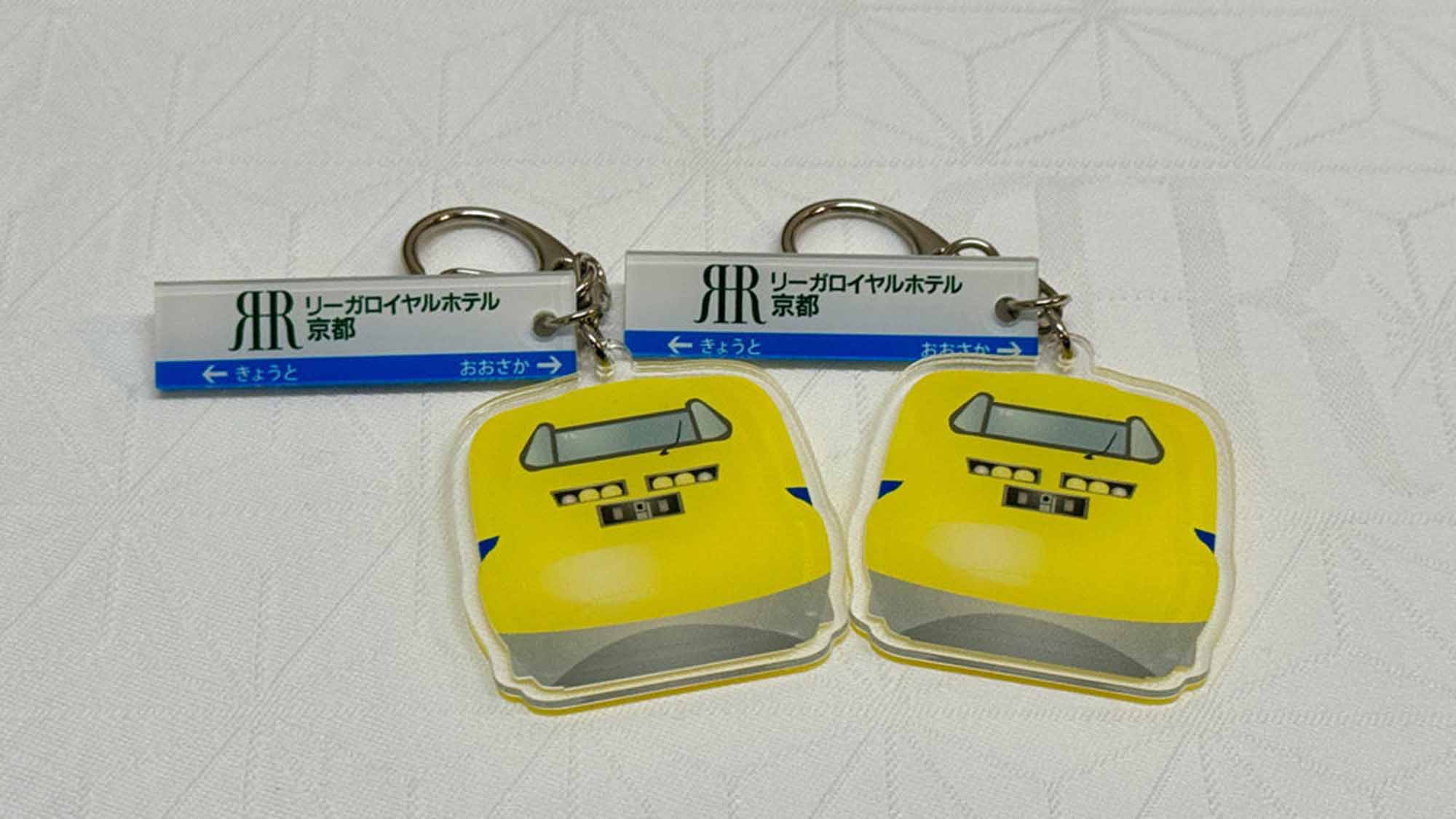 ホテルオリジナルアクリルキーホルダー　※イメージ