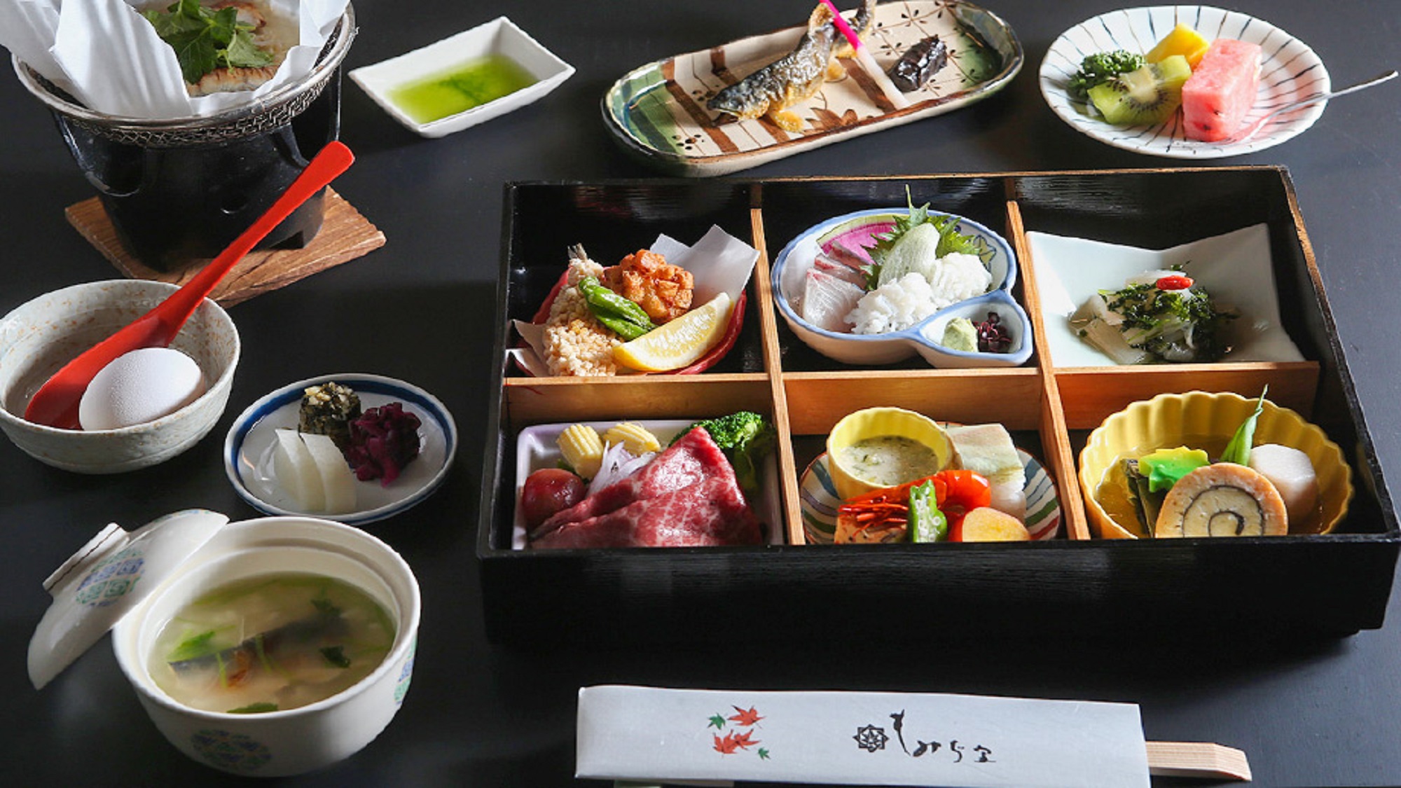 【納涼川床プラン】もみぢ家　料理イメージ