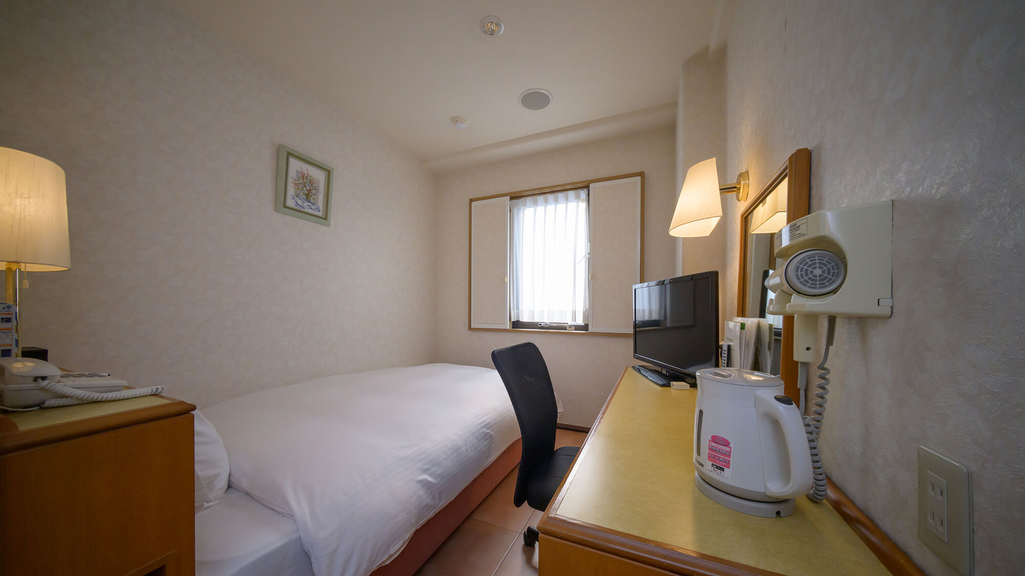 禁煙館シングルルーム