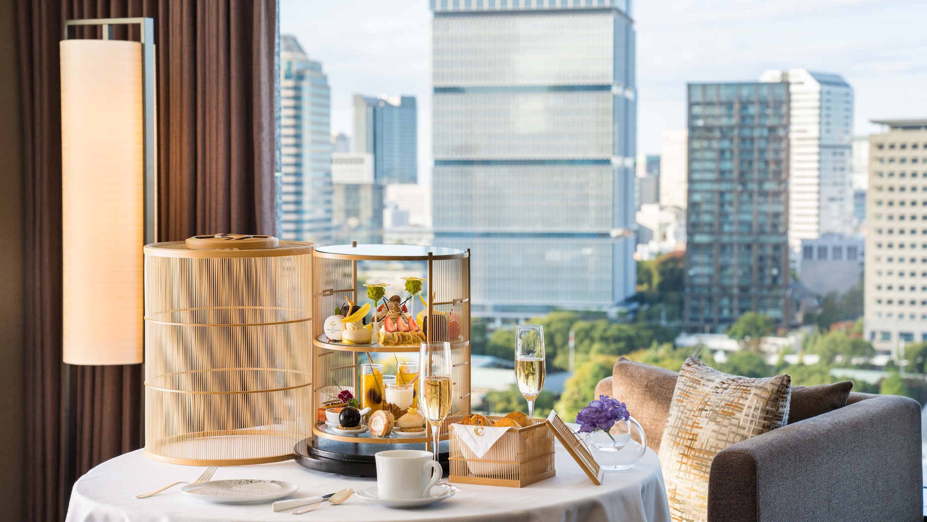  ザ・キャピトル アフタヌーンティー付宿泊プラン 1〜2名さま用（オリガミ朝食付）