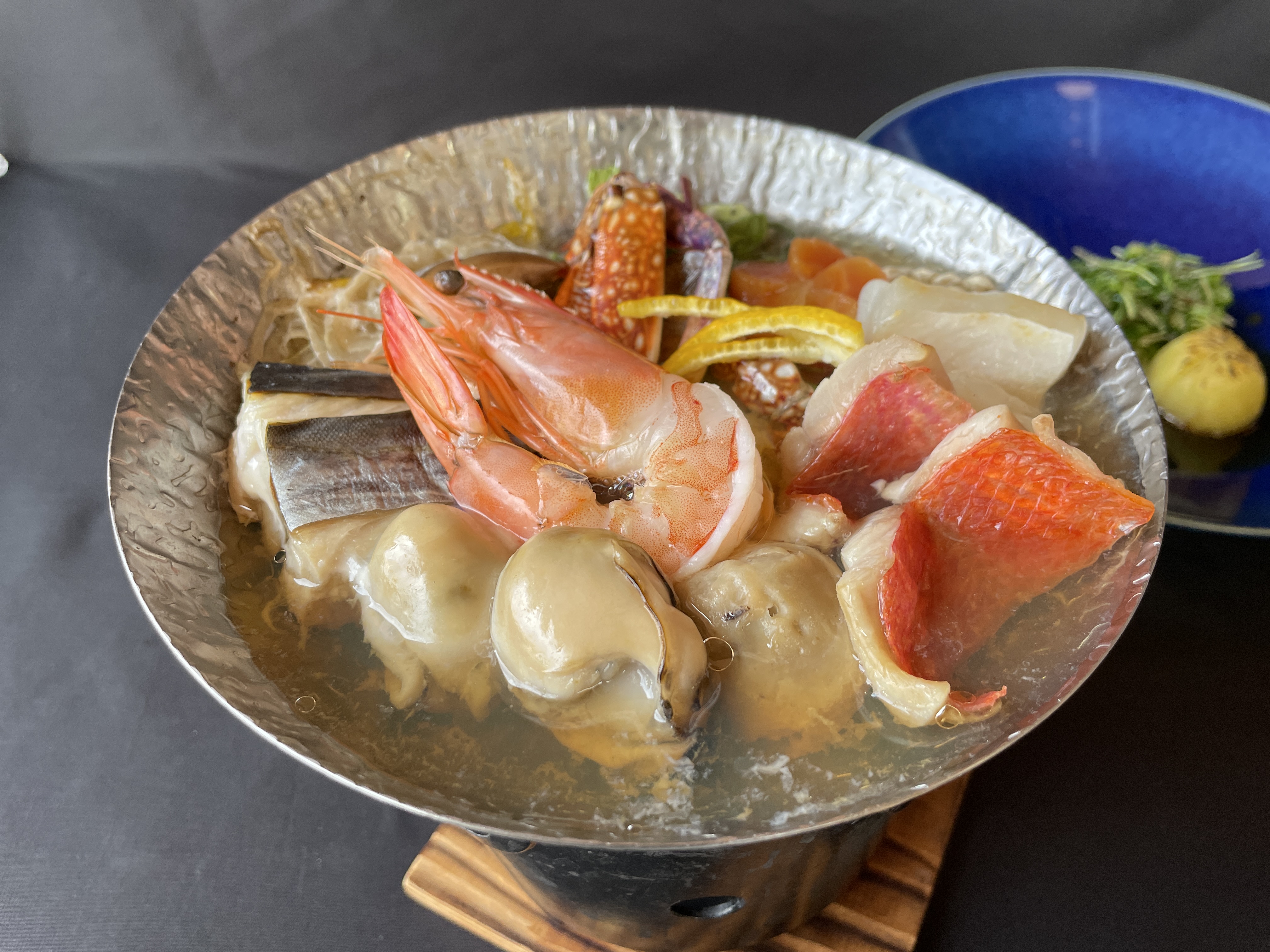 平日限定鍋プラン（海鮮鍋の一例）