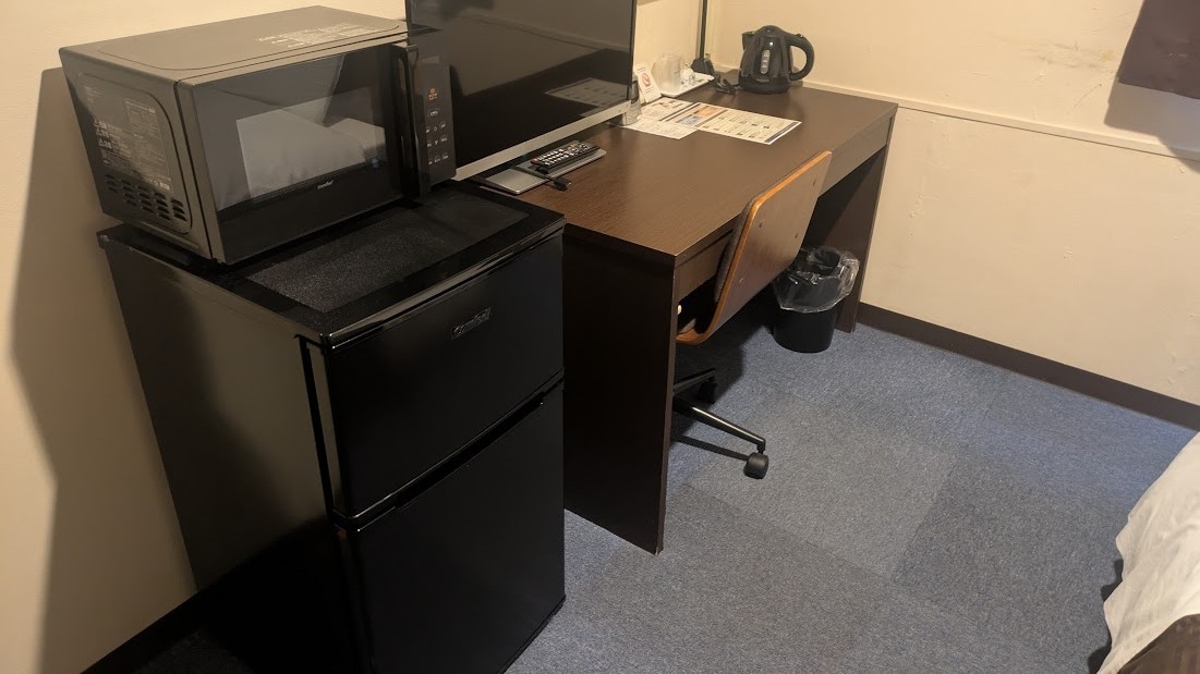 【長期滞在でお得！】７泊からのウィークリープラン〜軽朝食付〜！冷凍機能付冷蔵庫＆電子レンジ完備