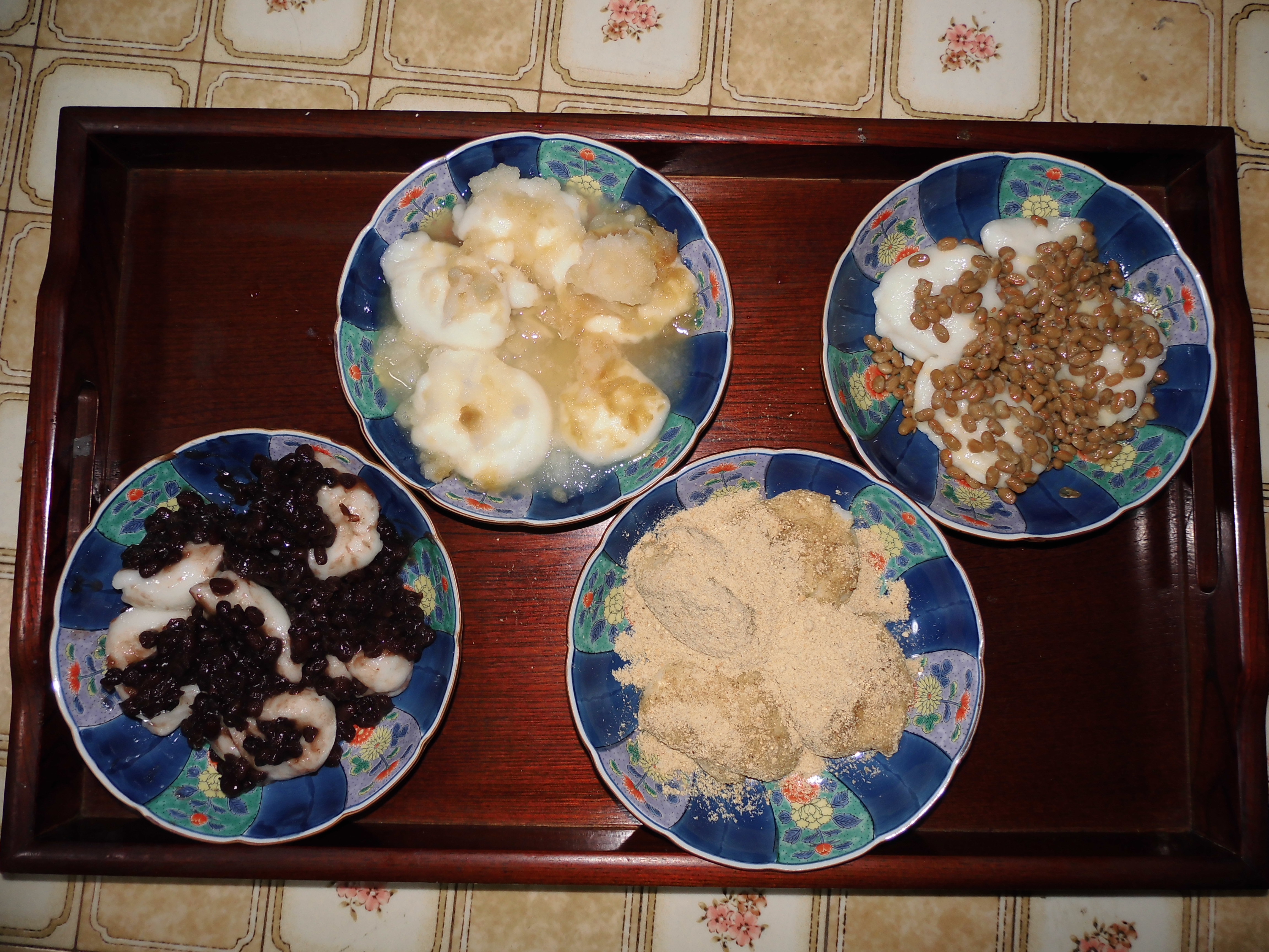 お餅アラカルトにチャレンジ