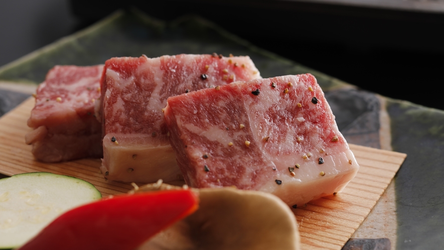 【秋のお料理】国産牛ステーキ