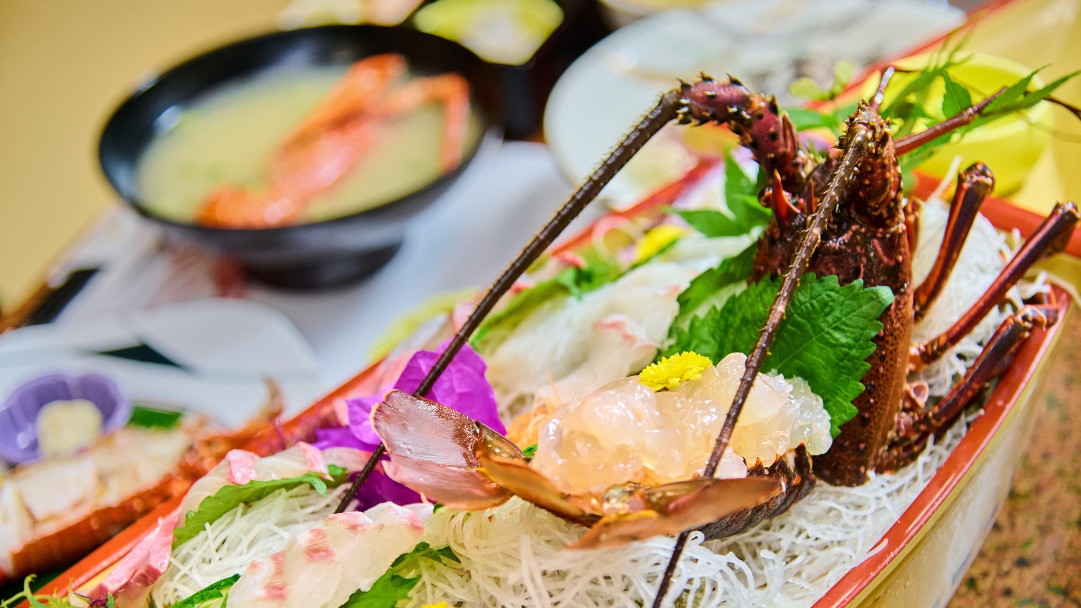  期間限定　天草下田温泉・伊勢えび祭り　伊勢海老料理３品（全１５品）　