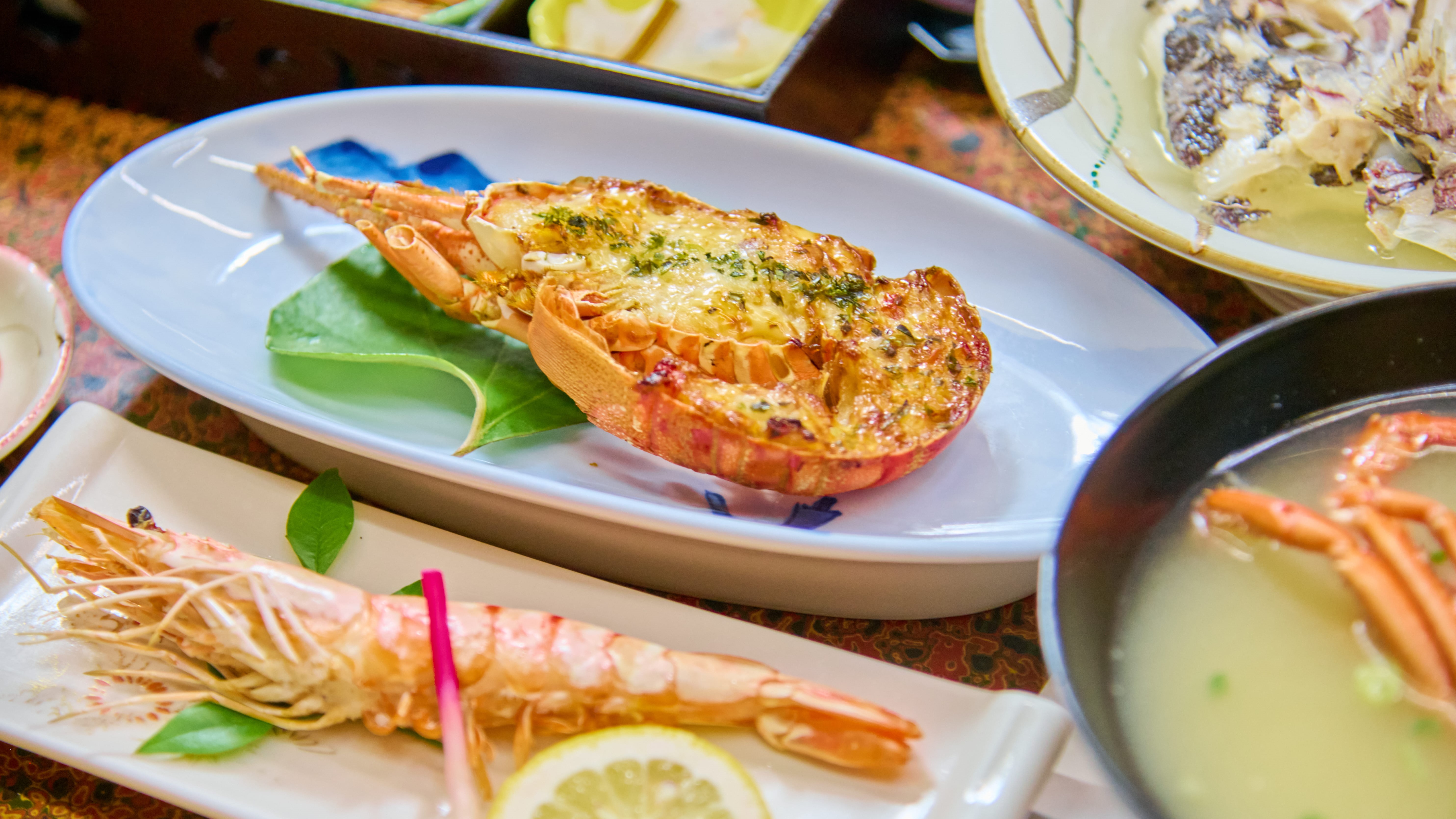 期間限定　天草下田温泉・伊勢エビまつり　伊勢海老料理4品（全16品）