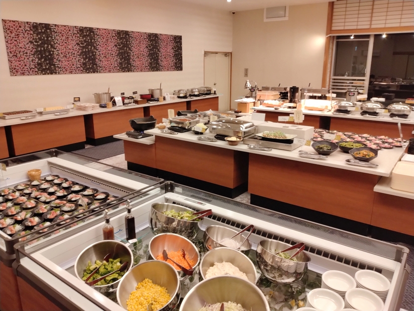 スタンダード　一泊二食飲み放題付きバイキングプラン！