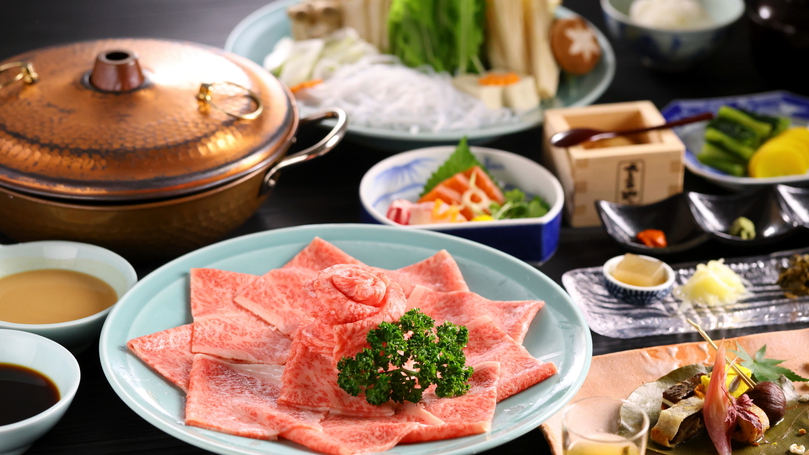 【さき楽28】【お一人様2，200円引き】【1泊2食】美肌の湯と信州プレミアム牛のしゃぶしゃぶプラン