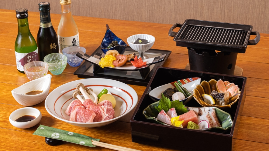 ●【夕食】木の葉御膳(全体イメージ)