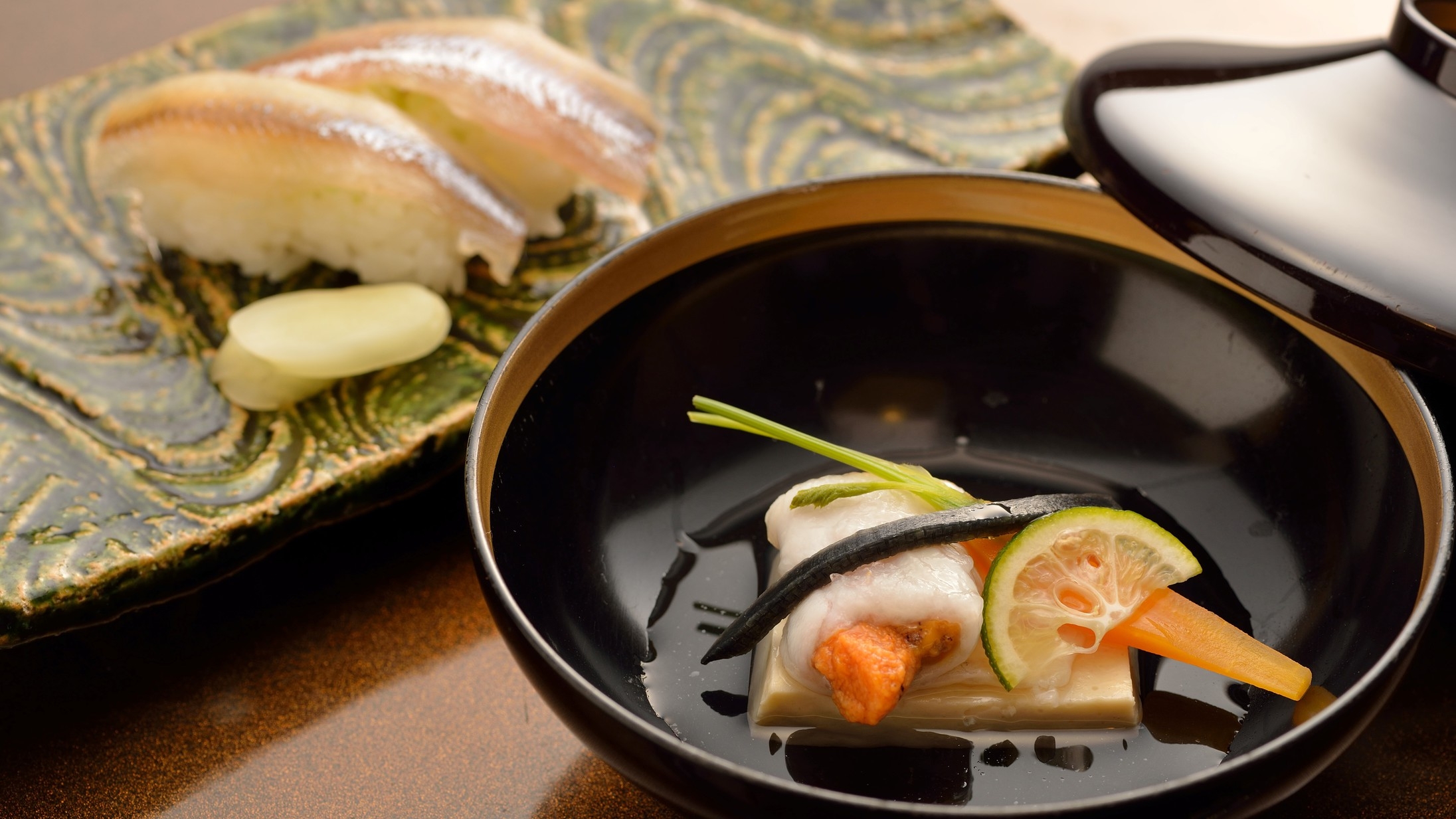 【ご夕食／和食懐石12，000円コース】個室のお食事処でゆったりと旬の味覚を愉しむ