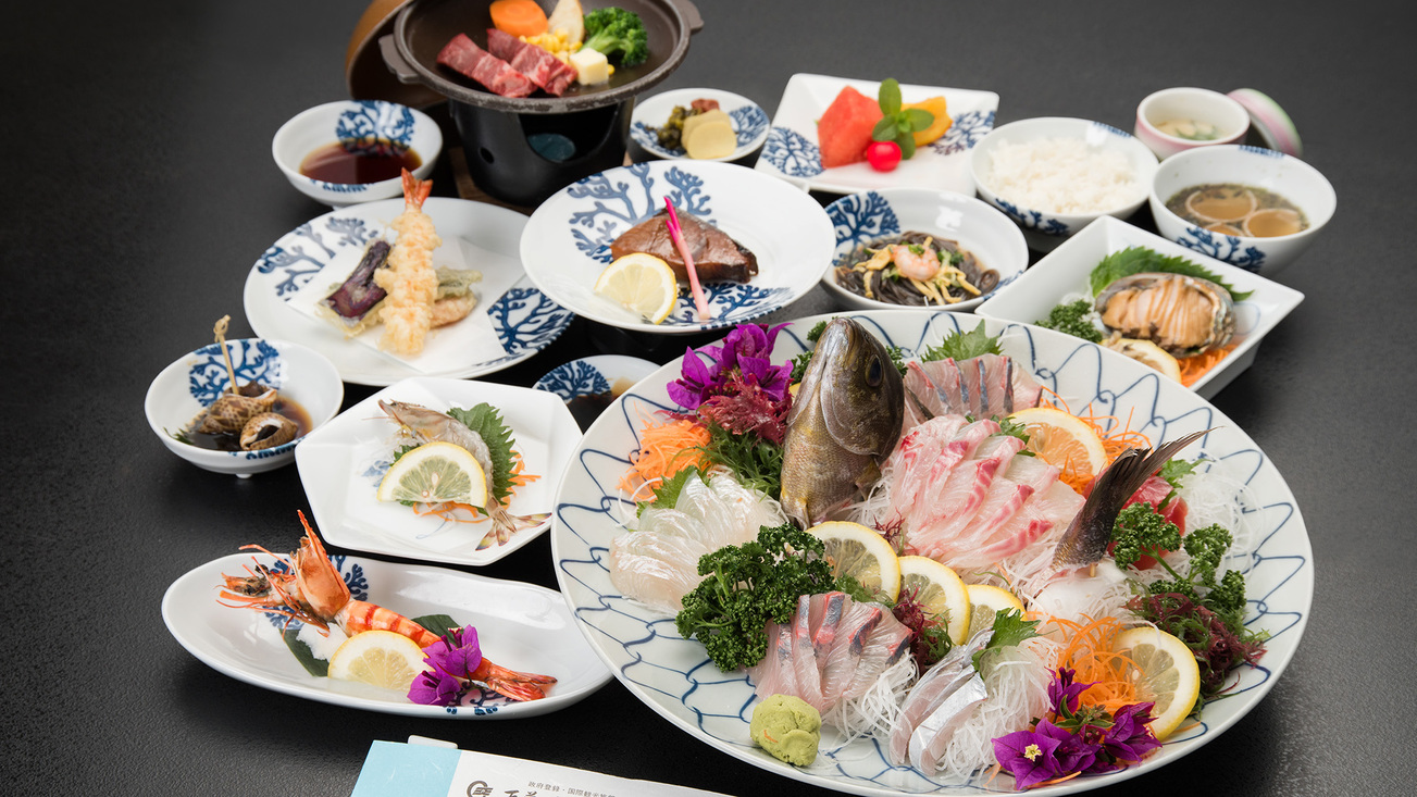 【ファミリーで夏旅】2食付｜家族でわいわい♪花火特典付き！（天草会席）