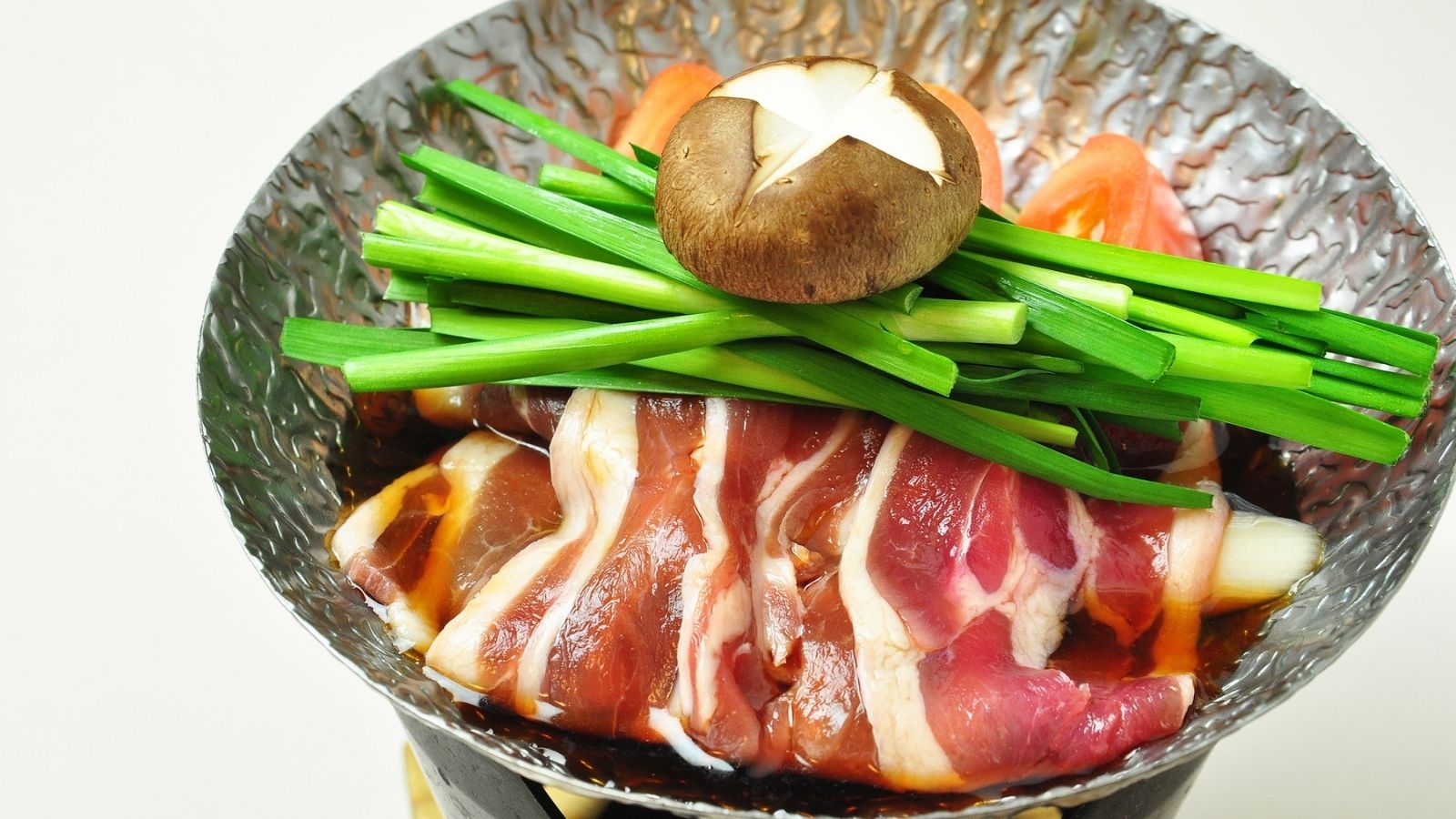 鴨のすき焼き