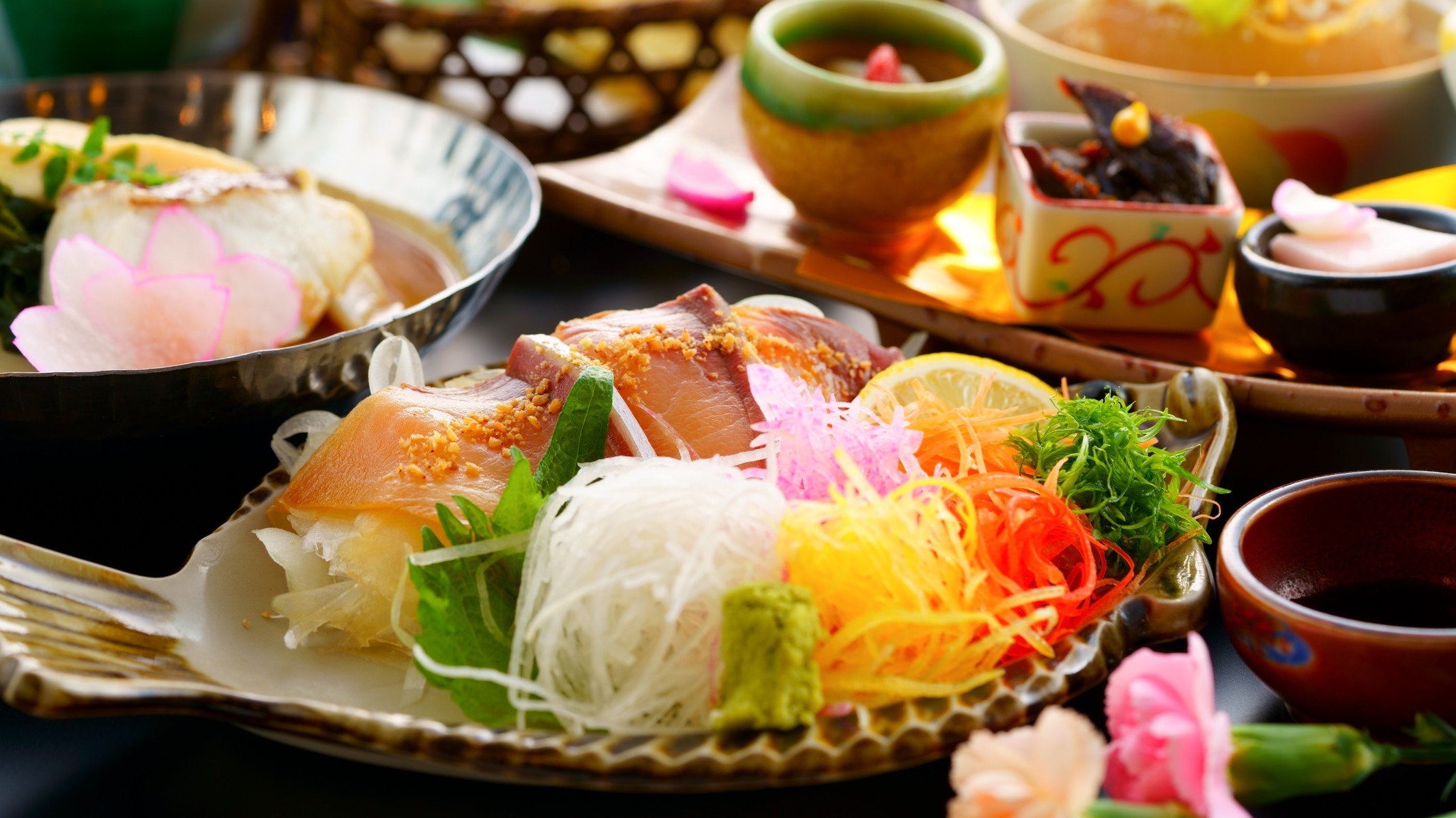 【デイユース】最大８時間ステイ／別府温泉「美人の湯」と大分の食を満喫＜★基本会席＞
