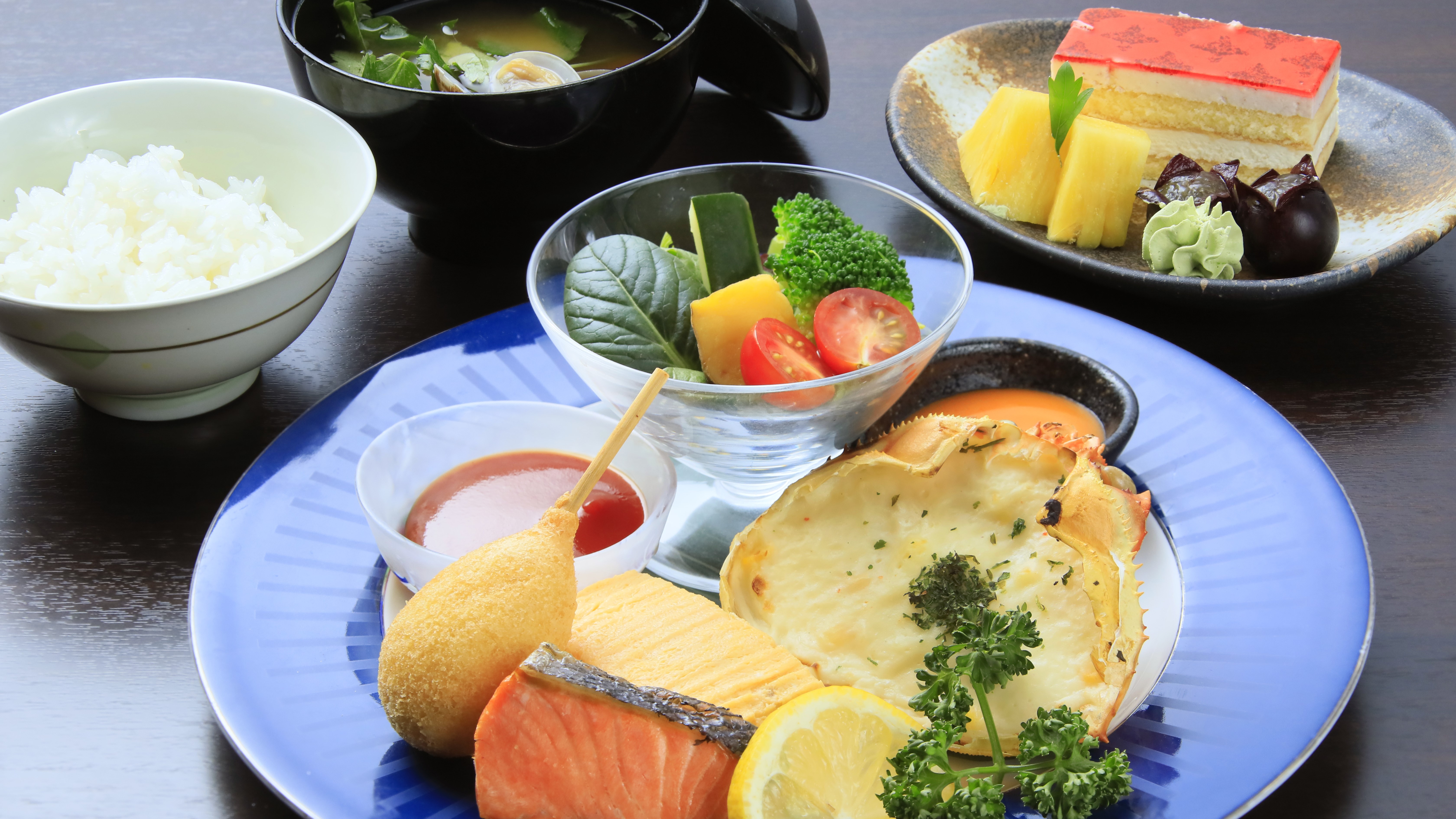 【お子様朝食料理】（過去一例）