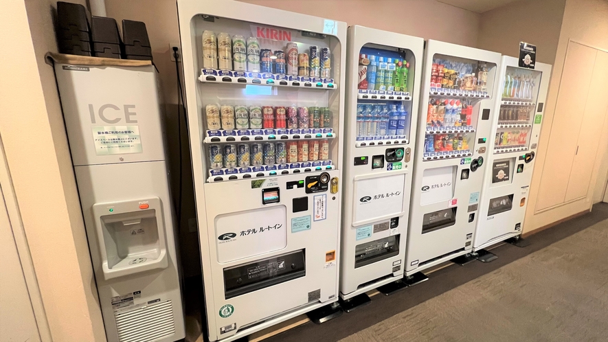 自動販売機コナーと製氷機５階