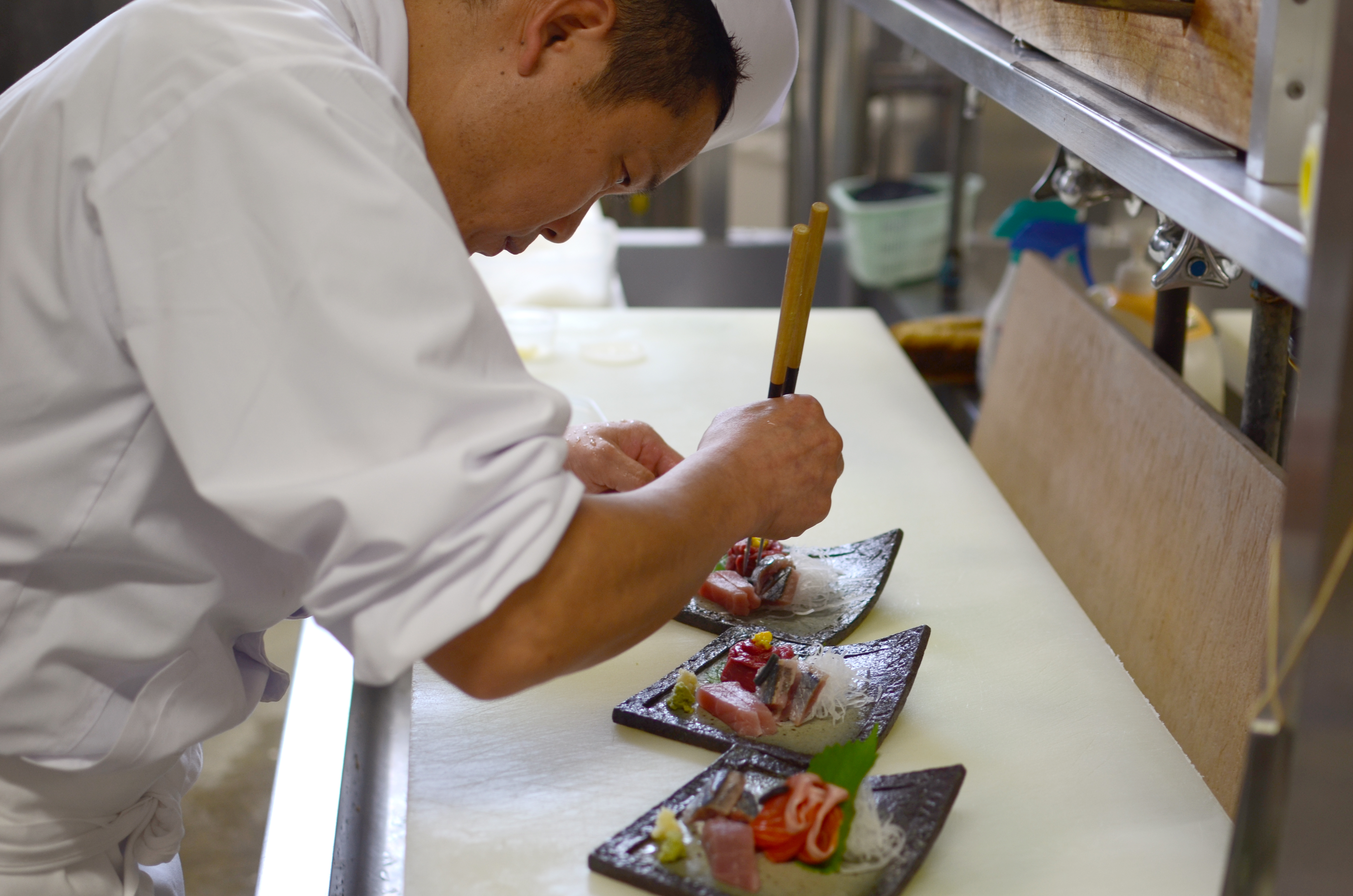 料理長が丹精込めてお作り致します