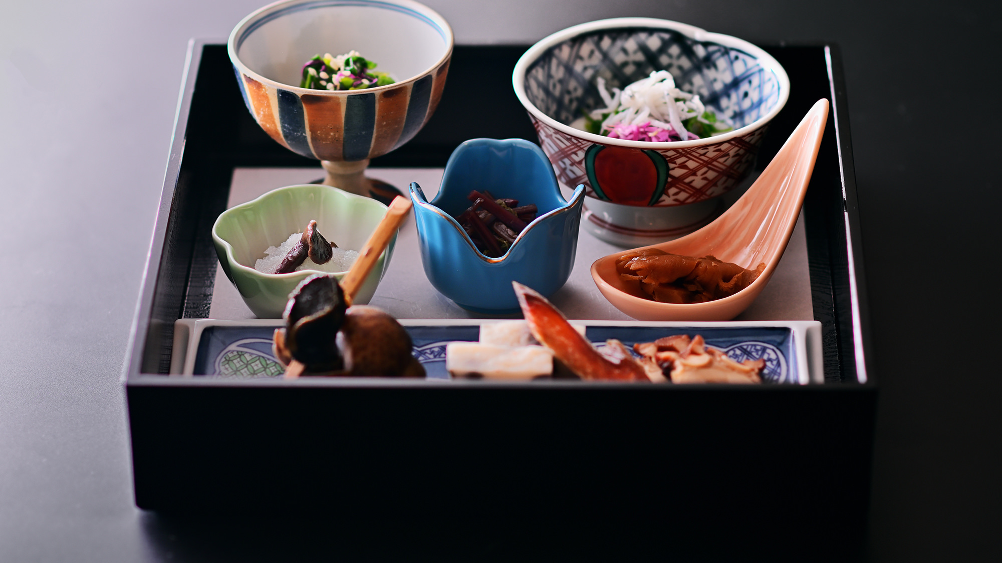 ご夕食【先付八寸】ヘルシープラン