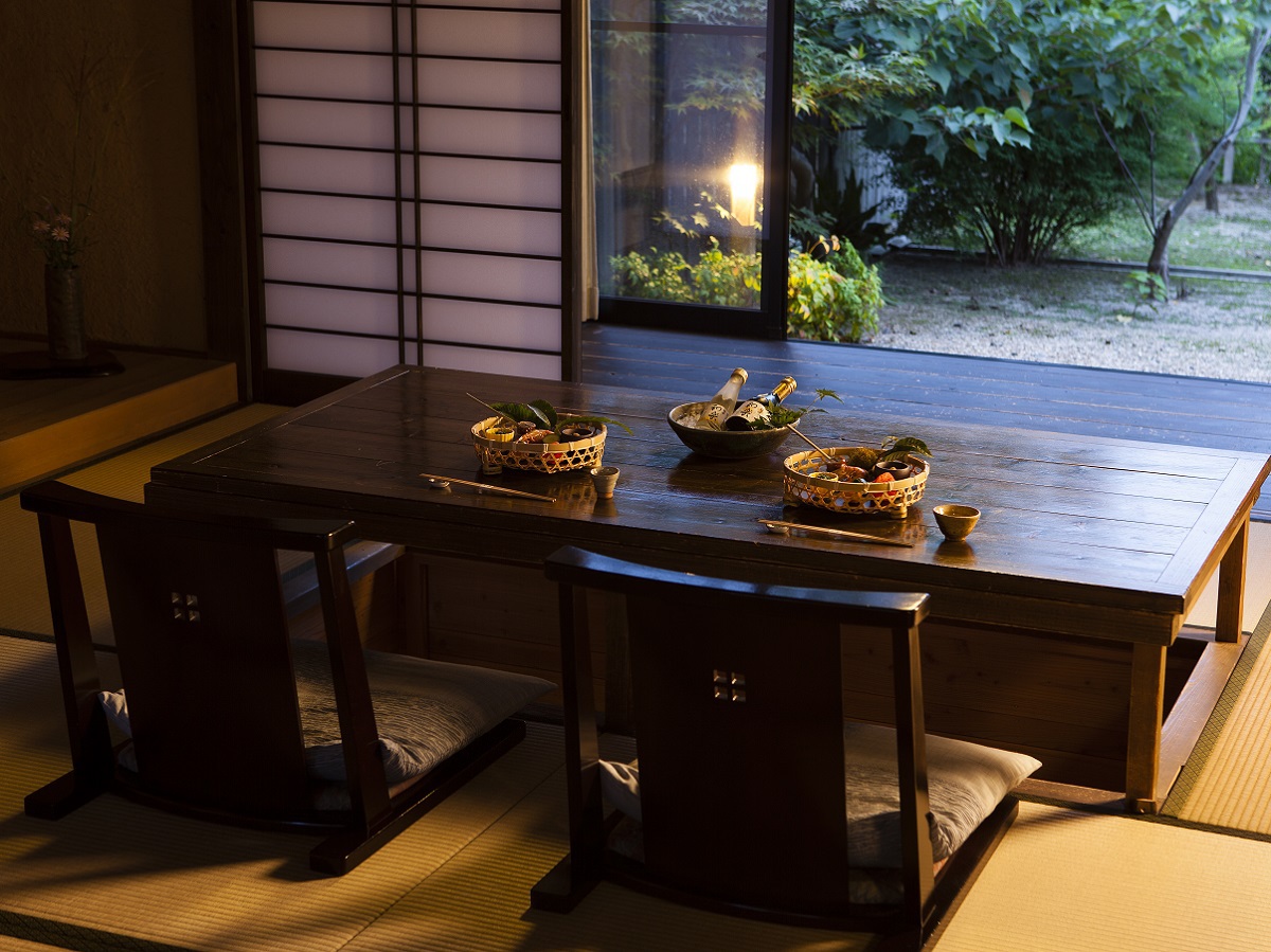 【量少なめ】秋の夜長を贅沢に過ごす　丹後旬彩会席コース　露天風呂付客室