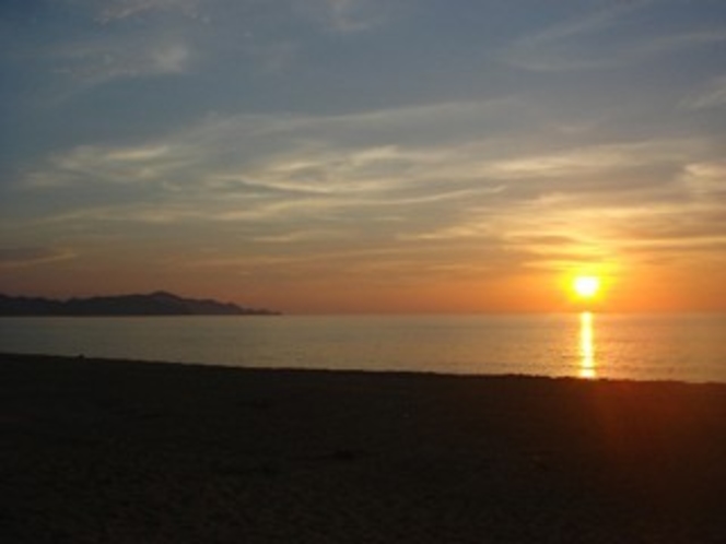 【夏の夕日】7月19日撮影