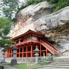 ■世界文化遺産　平泉　達谷窟毘沙門堂