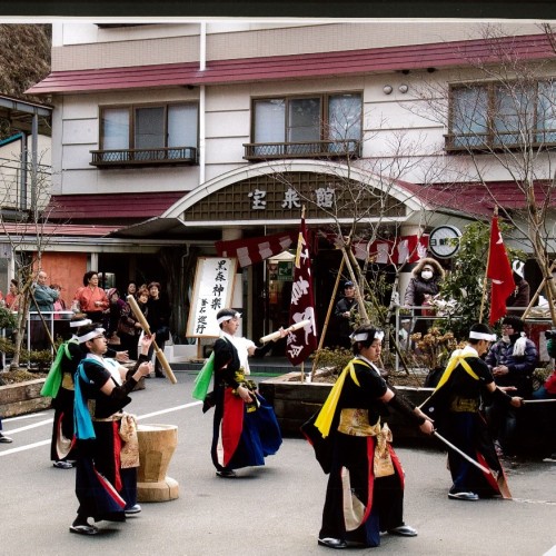 岩手県宮古市の黒森神楽（国指定重要無形文化財）