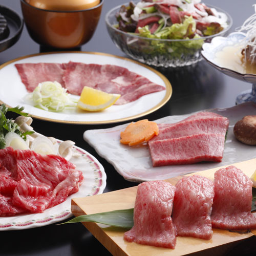 【飛騨牛食べつくし】全6種の肉料理の飛騨牛満足プラン