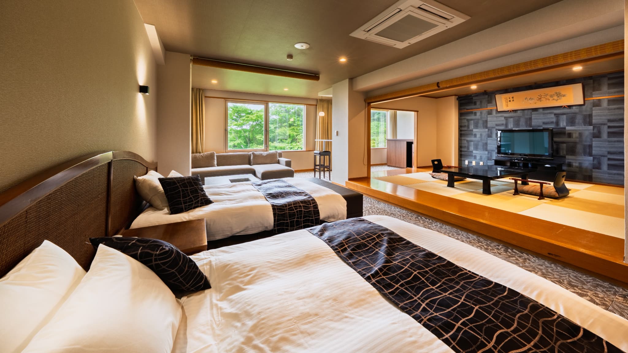 【プレミアムルーム和洋室／75㎡】眺望の良いお部屋でワンランクアップの滞在を♪