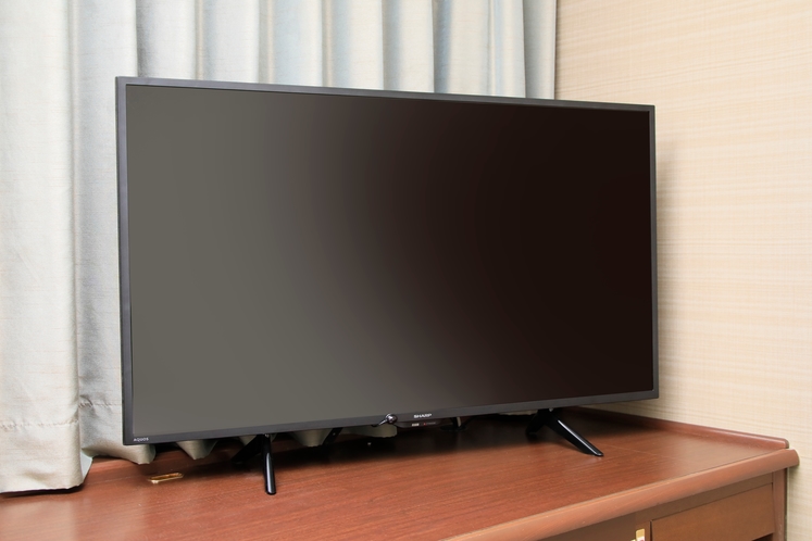 全室テレビは４０インチサイズ