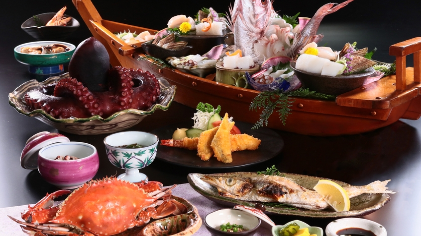 スタンダード会席◆ 色鮮やかな四季を感じる海の幸コース！【個室食対象】【名鉄海上観光船10％割引】