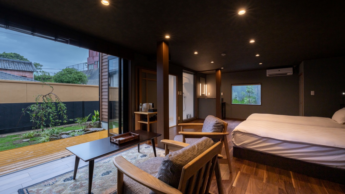 【弐番】テラス・お風呂付1階洋室