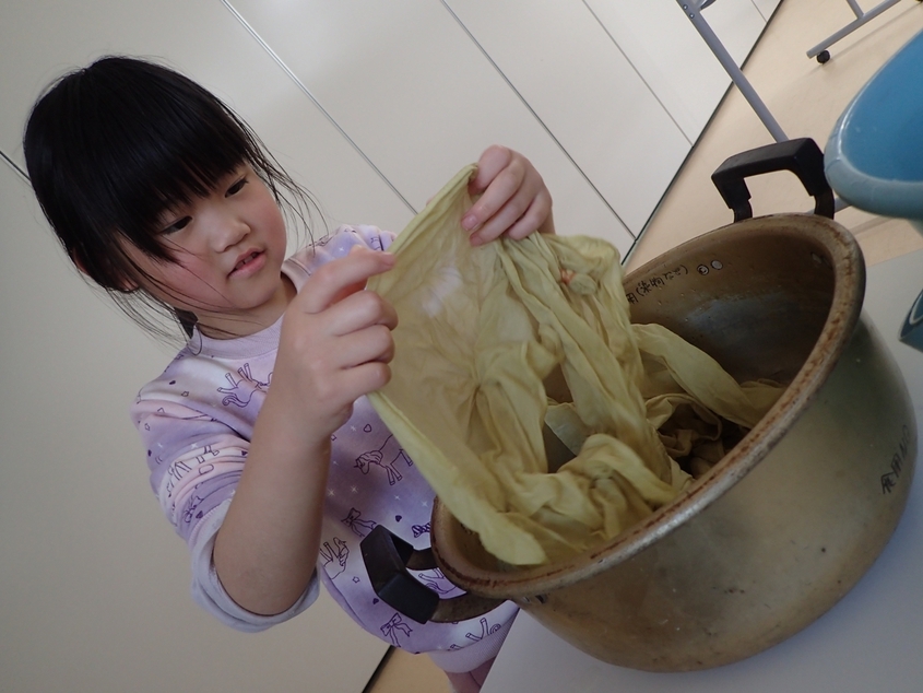 草木染めでオリジナル手ぬぐいを作ろうプラン