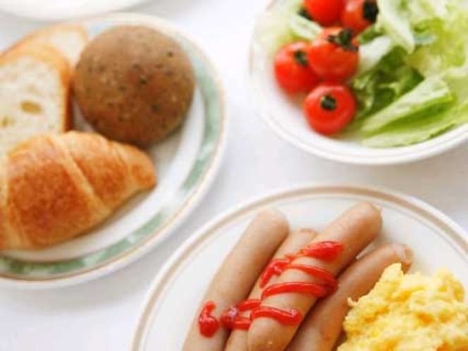 朝食バイキング